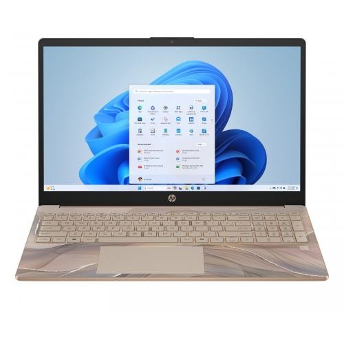 HP 15.6″ HD Laptop Intel N100 4GB RAM 128GB UFS Chai Latte Bundle