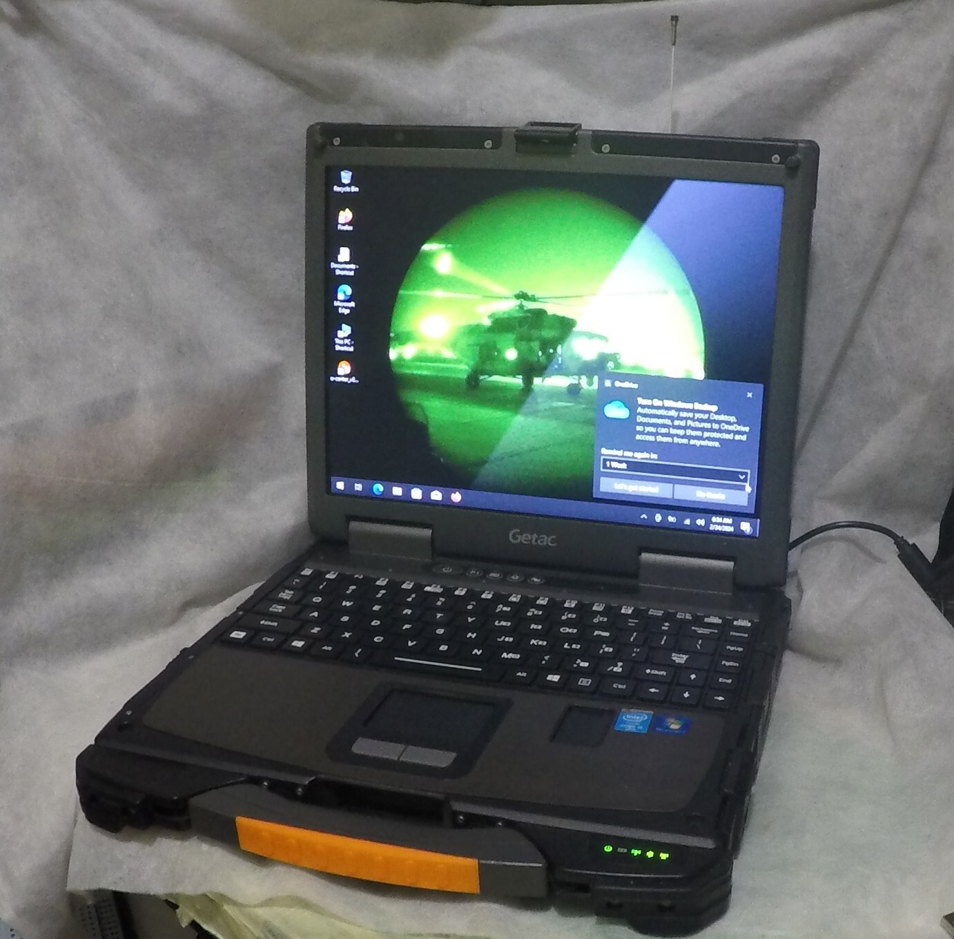 Getac B300-G5 Toughbook, i5-4300M@2.6ghz, 4G/LTE, 120gSSD, Webcam, Sirf IV GPS