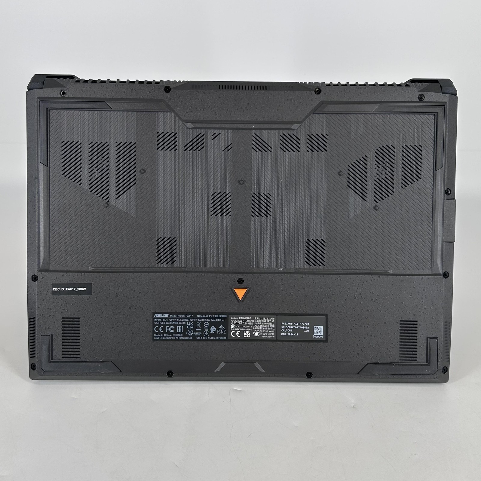 Asus TUF A16 16 FHD+ 3.2GHz Ryzen 7 7735HS 16GB 512GB SSD AMD RX 7700S Excellent