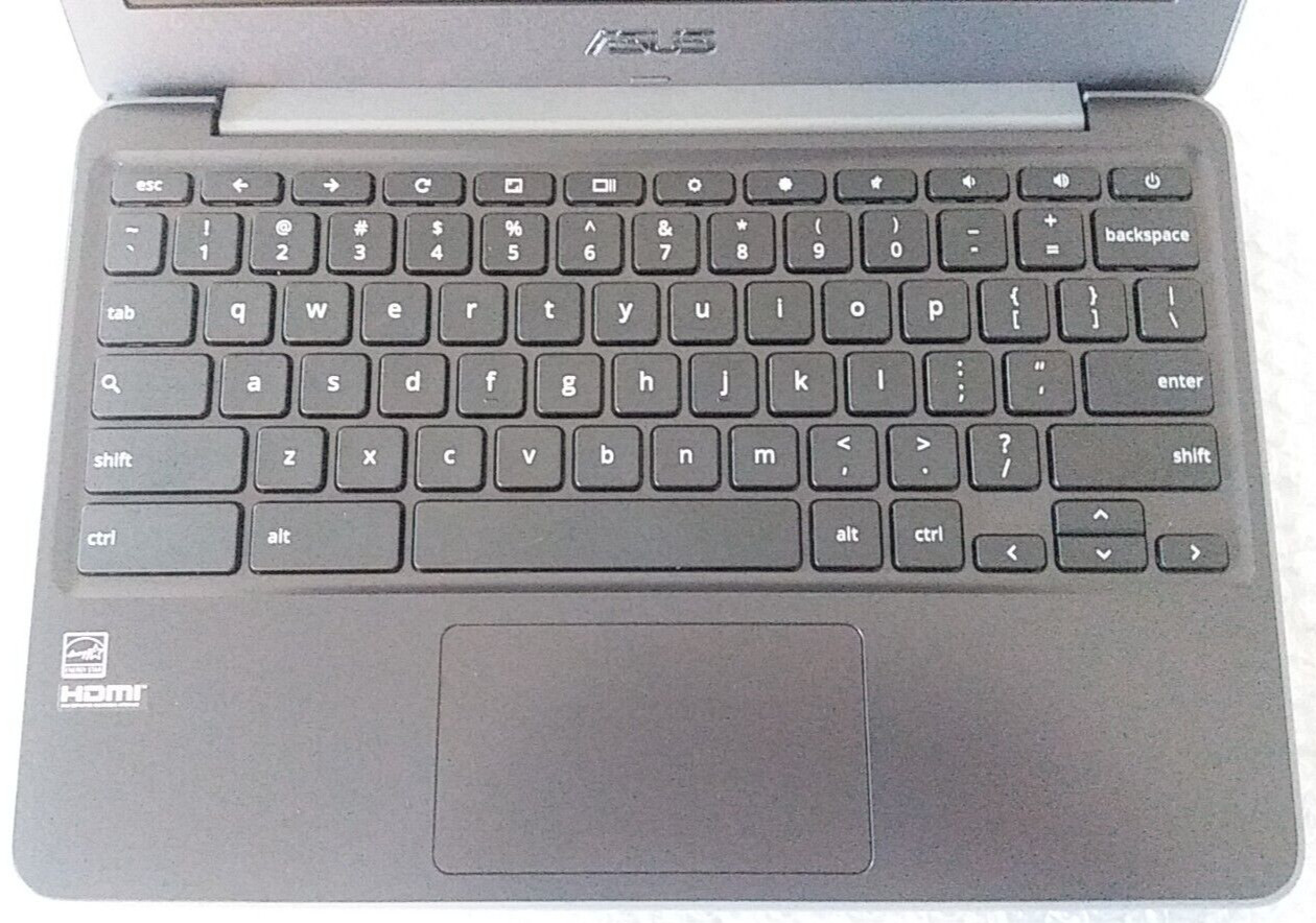 ASUS Chromebook C203XA Rugged And Spill Resistant 11.6 Inch Laptop – Gray