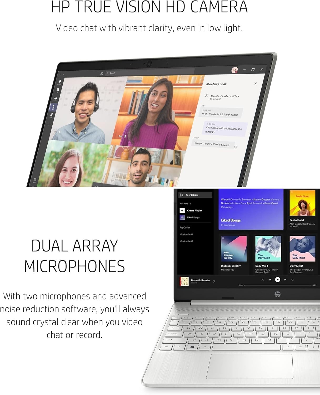 New HP 15″ Laptop Intel i5-1135G7, 8GB Ram, 256GB SSD, 15-dy2024nr