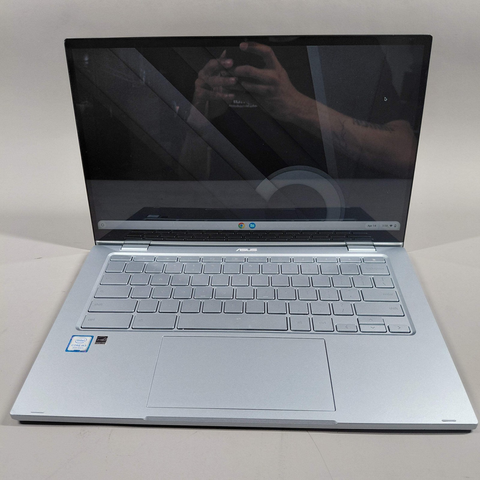 Asus Chromebook C433T 13.3″ m3-8100Y 8GB RAM 64GB