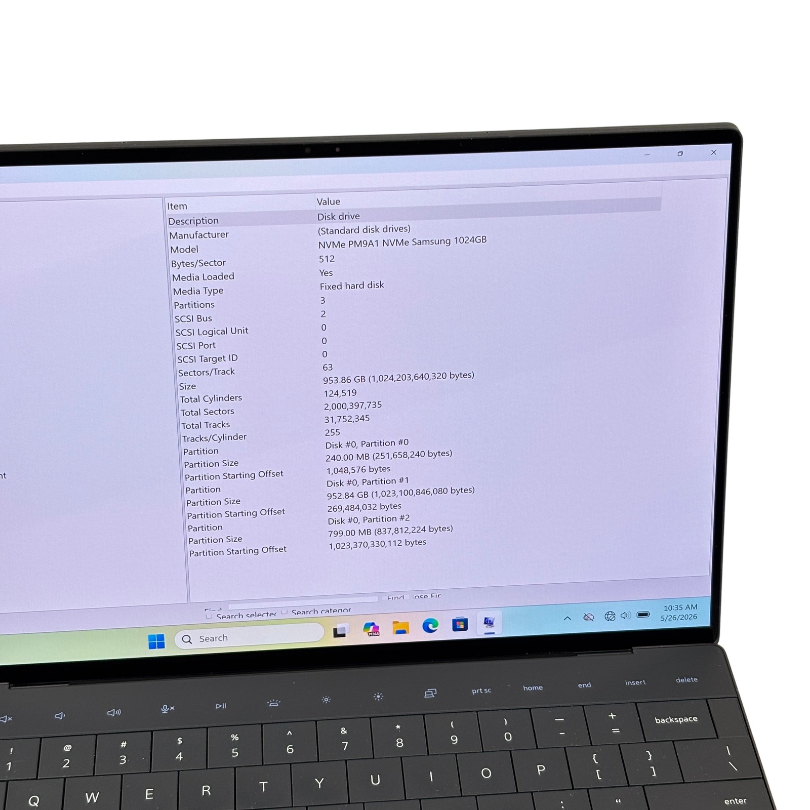 Dell XPS 9320 Windows 11 Intel Core i7-1280P 1.8GHz 32GB RAM 1TB SSD 13.4″ Touch