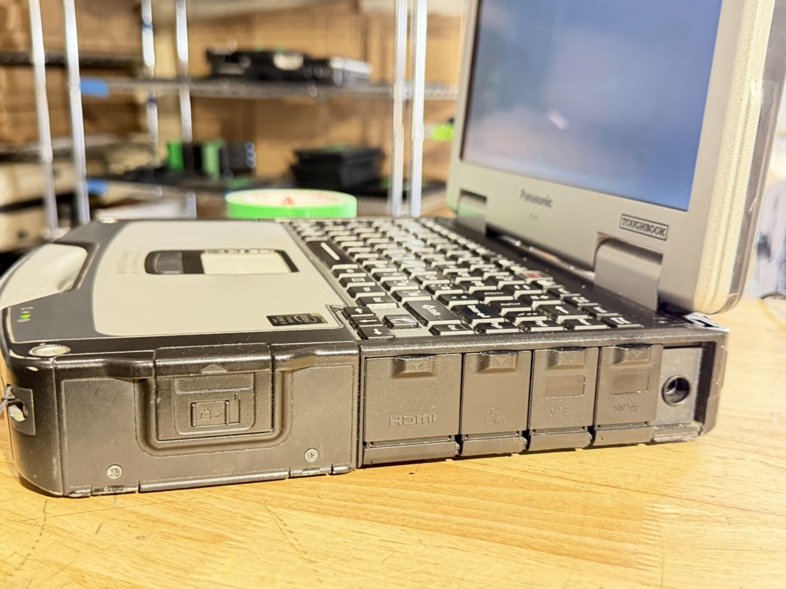 Panasonic Toughbook CF-31 I5-5300u@2.3ghz 16gb Ram 256 GB SSD Win11P 12230 HOURS