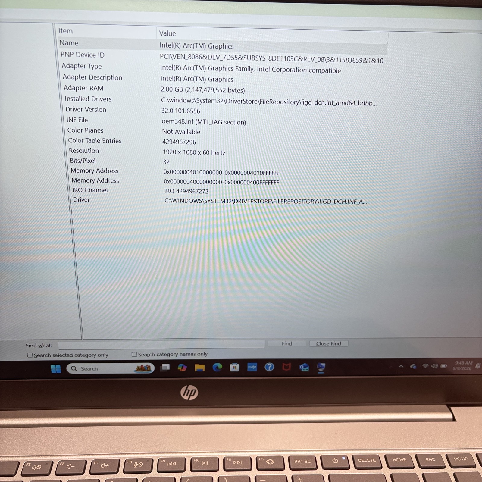 HP 15-fd1095cl Win 11 Intel Core Ultra 5 125H 3.6GHz 16GB RAM 1TB SSD 15.6″