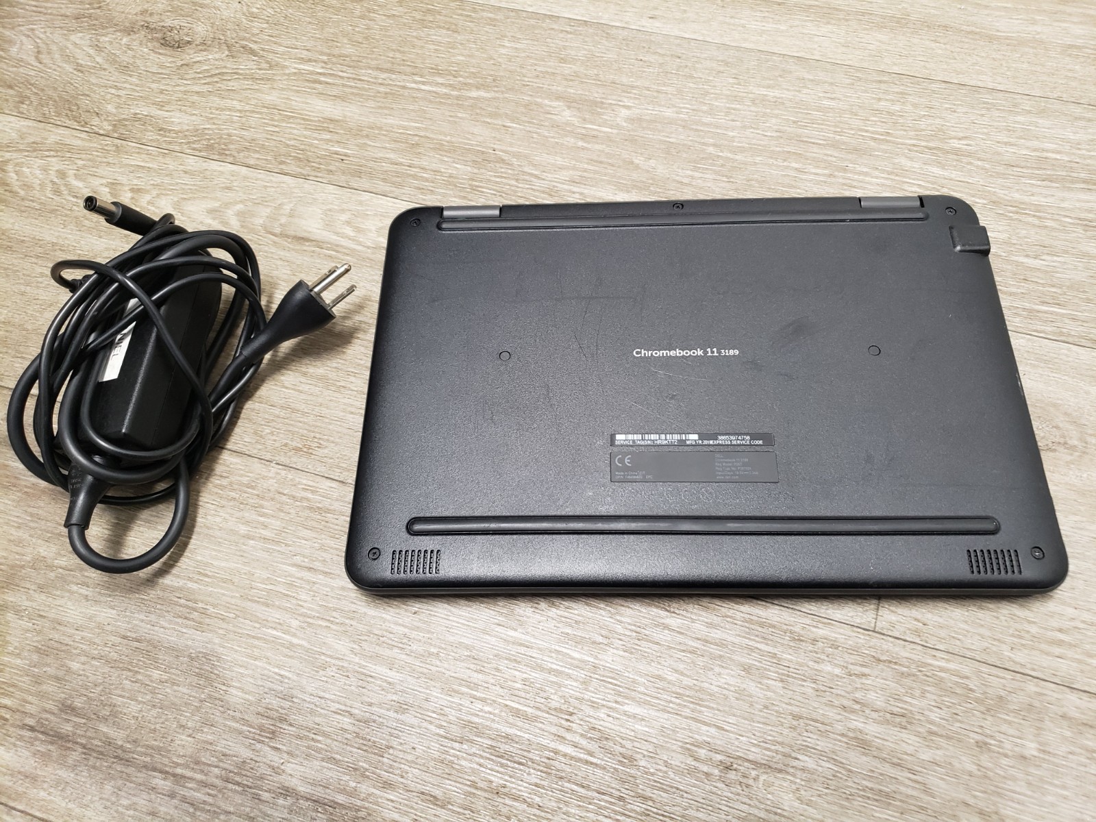 Dell Chromebook 11 3189 P26T 11.6″ Touch Celeron N3060 1.60GHz 4GB 16GB w/AC Adp