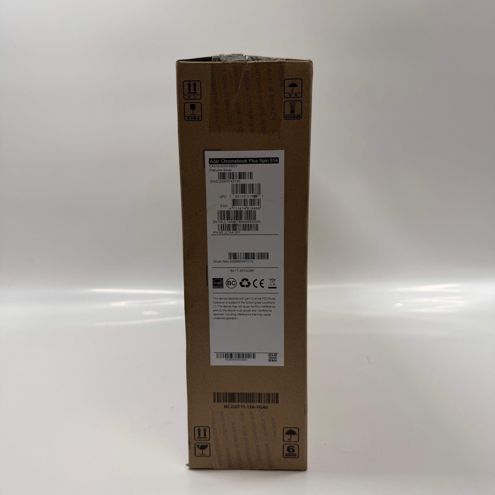 New Acer Chromebook Plus Spin 514 CP514-5HN-K6DY 14″
