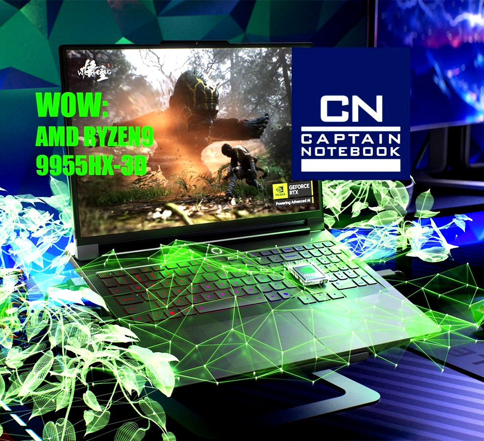 AMD Ryzen 9-9955HX3D Lenovo Legion Pro 7 16″ RTX 5080 96GB 8TB CAD Gaming Video