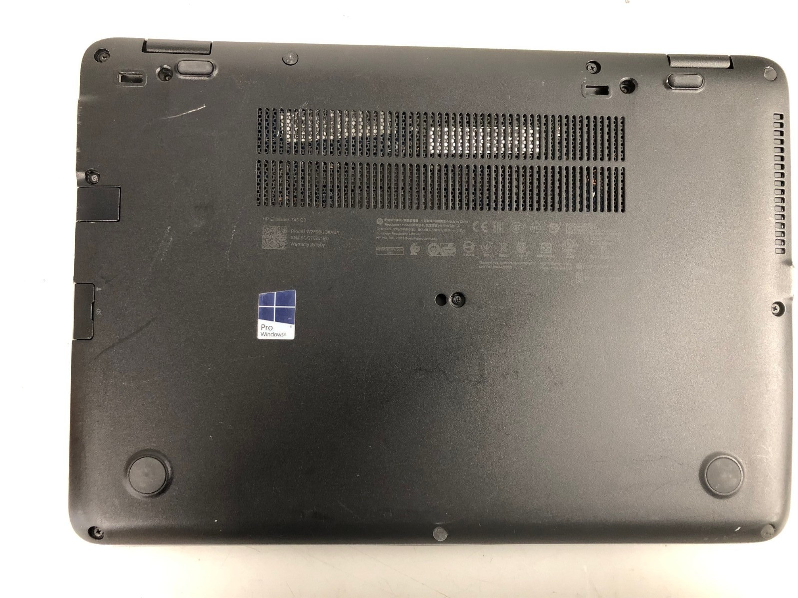 HP EliteBook 745 G3 AMD A10-8700B R6 8gb ram 240GB ssd w11p charger 5CG70231P0