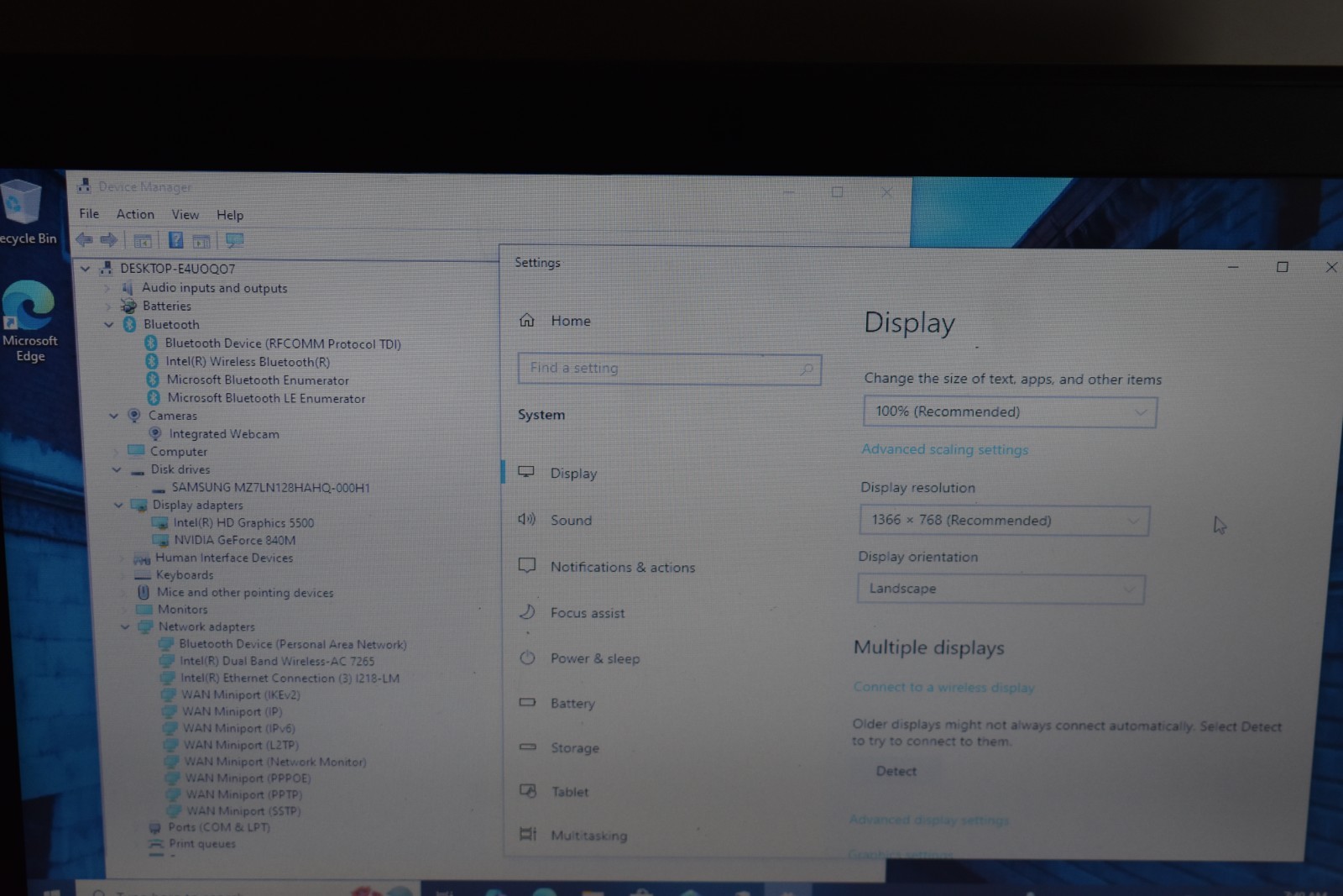 Dell Latitude E5450 Core i7-5600U 8GB 128GB SSD GeForce 830M Windows 10 Pro