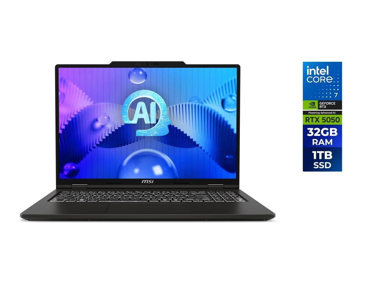 MSI VenturePro 16 A2RWETG-037US 16″ Touchscreen Notebook – Intel Core 7 240H