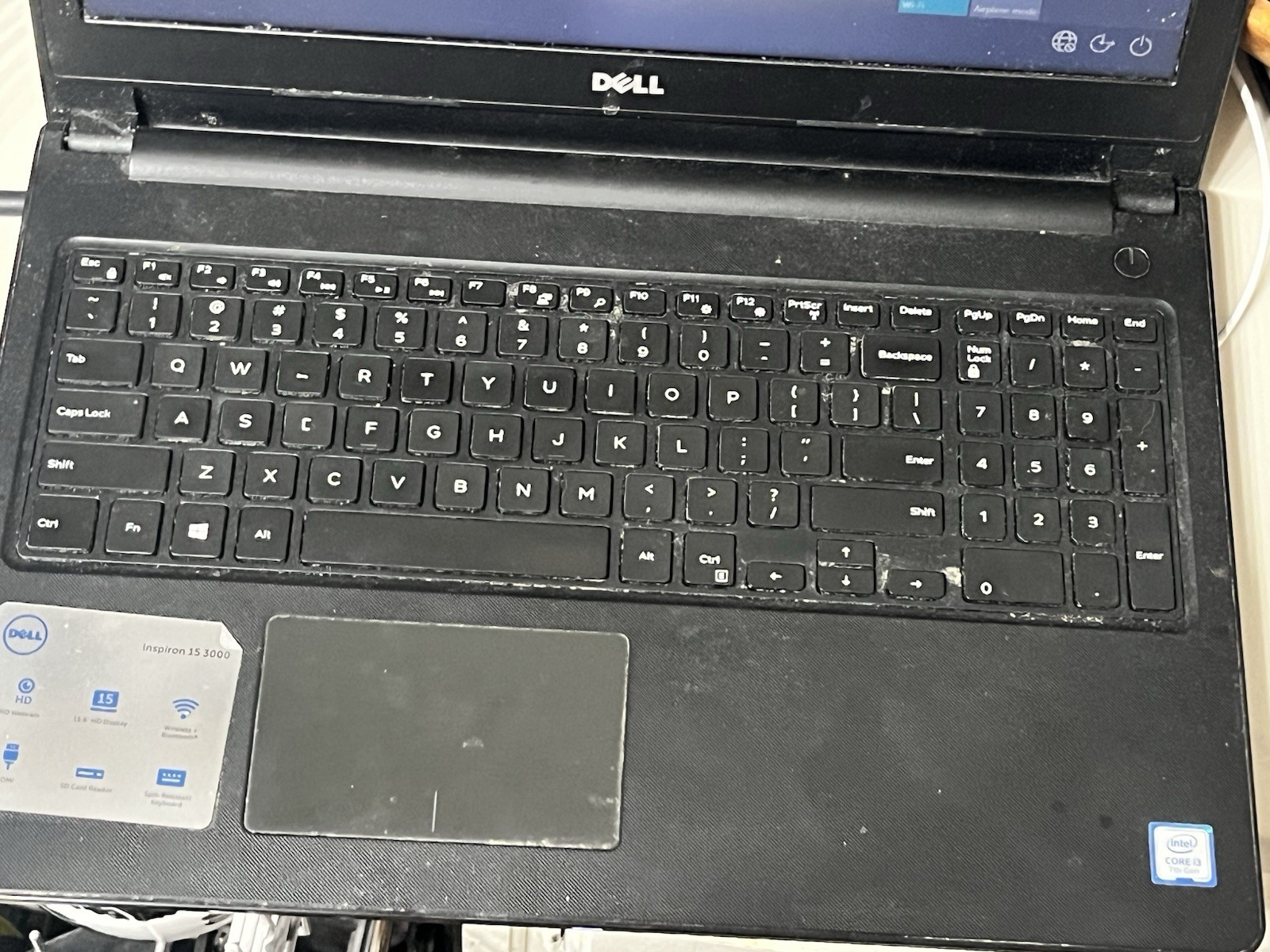 Dell Inspiron 15 3000 Series 15.6″ reset READ parts/repair