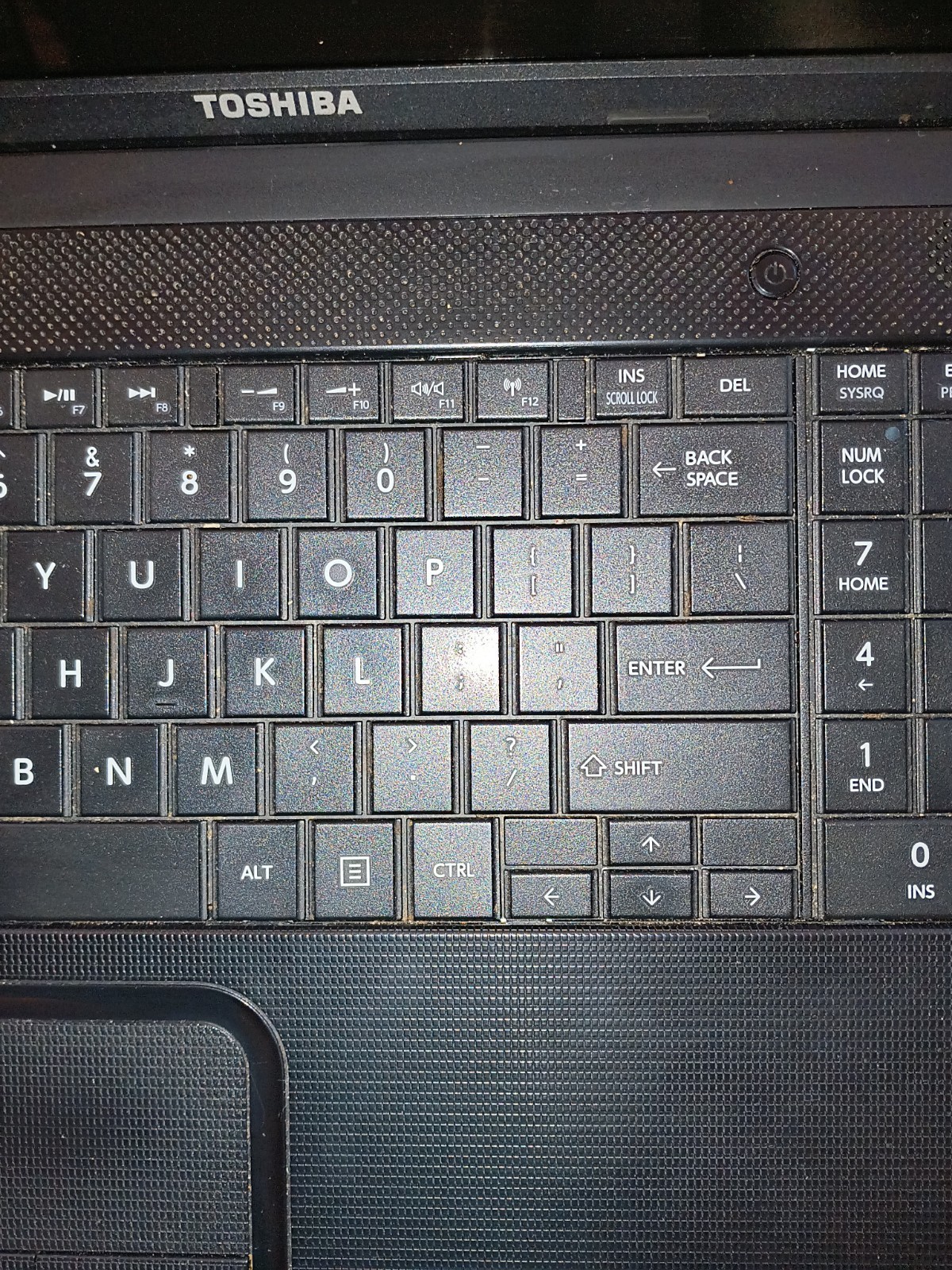 Used Toshiba Satellite Laptop Non Working Parts Only Scrap