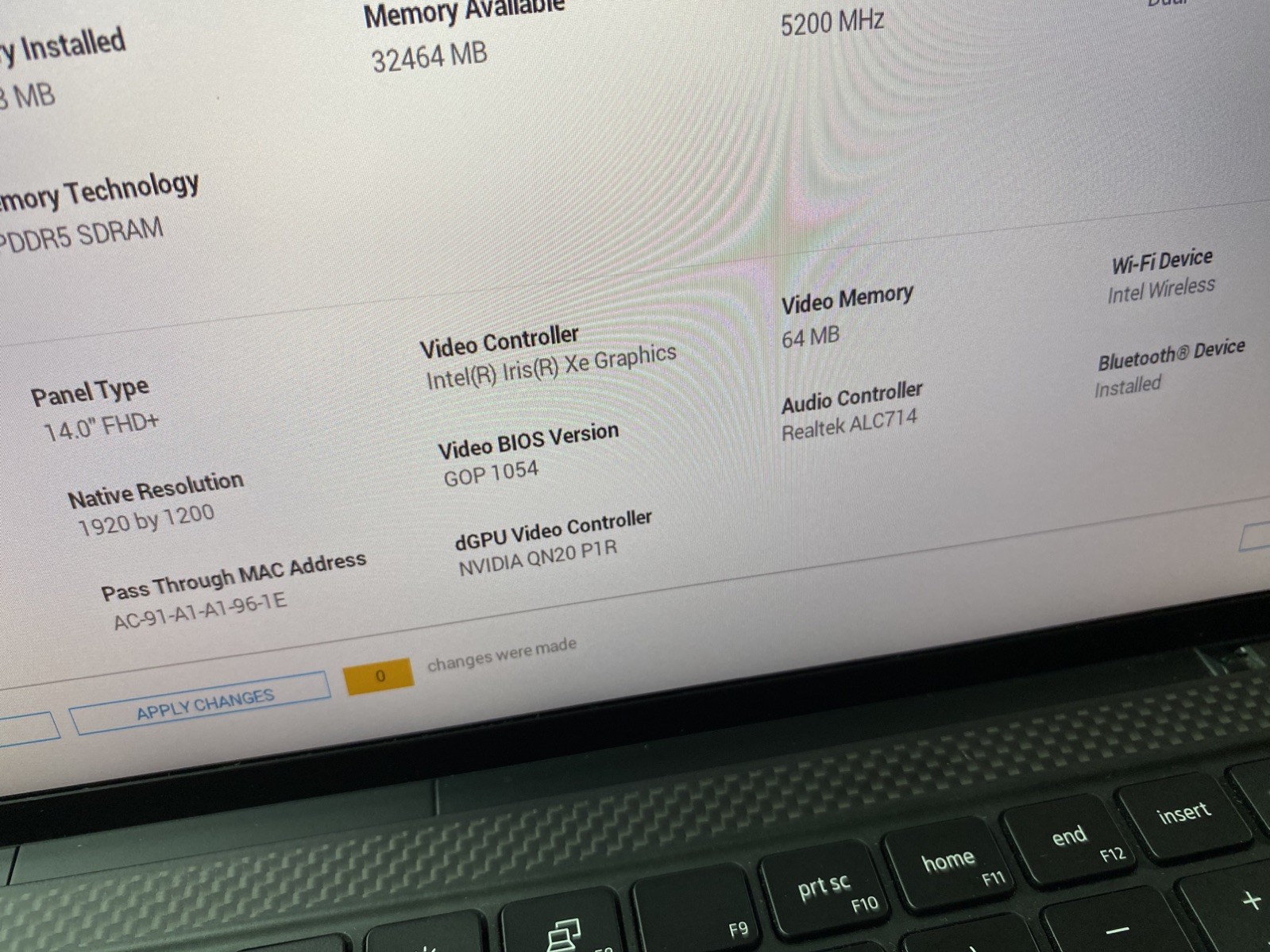 Dell Precision 5470 14″ Core i9 12900H 32GB RAM 1TB NVME