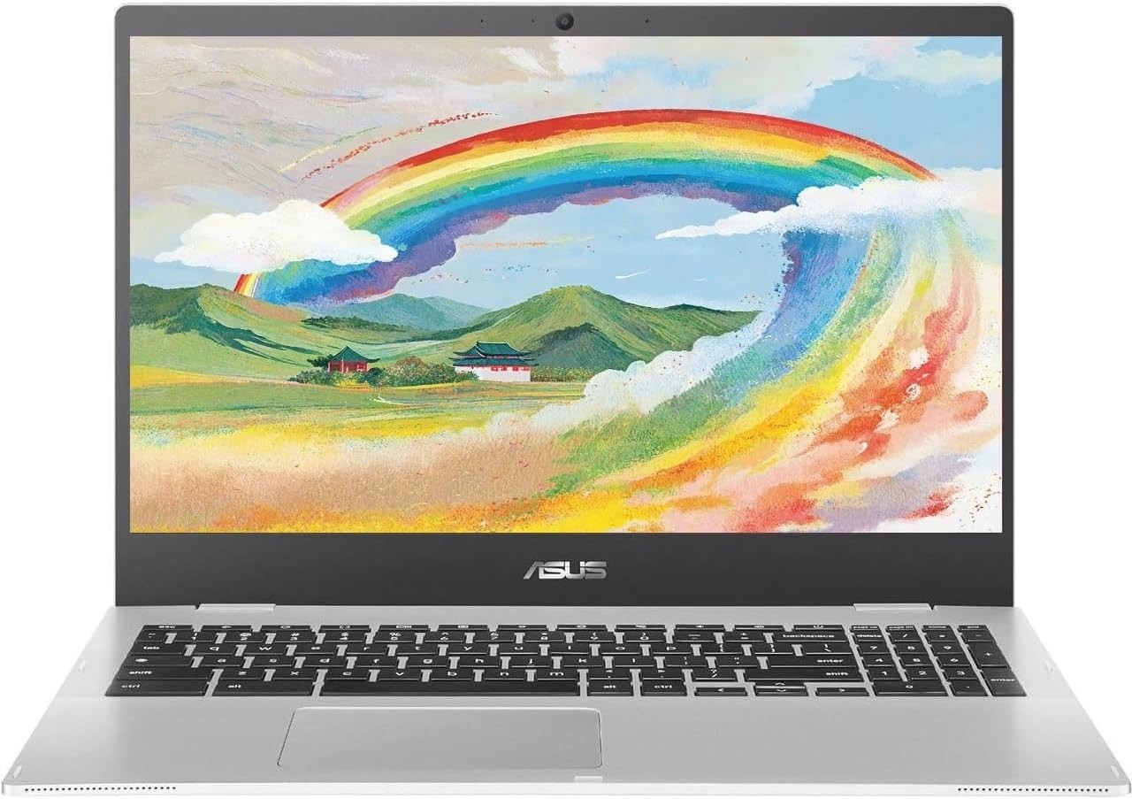 ASUS Chromebook CX1 Laptop, 15.6” FHD (1920 x 1080) LED Display, Intel Celeron N