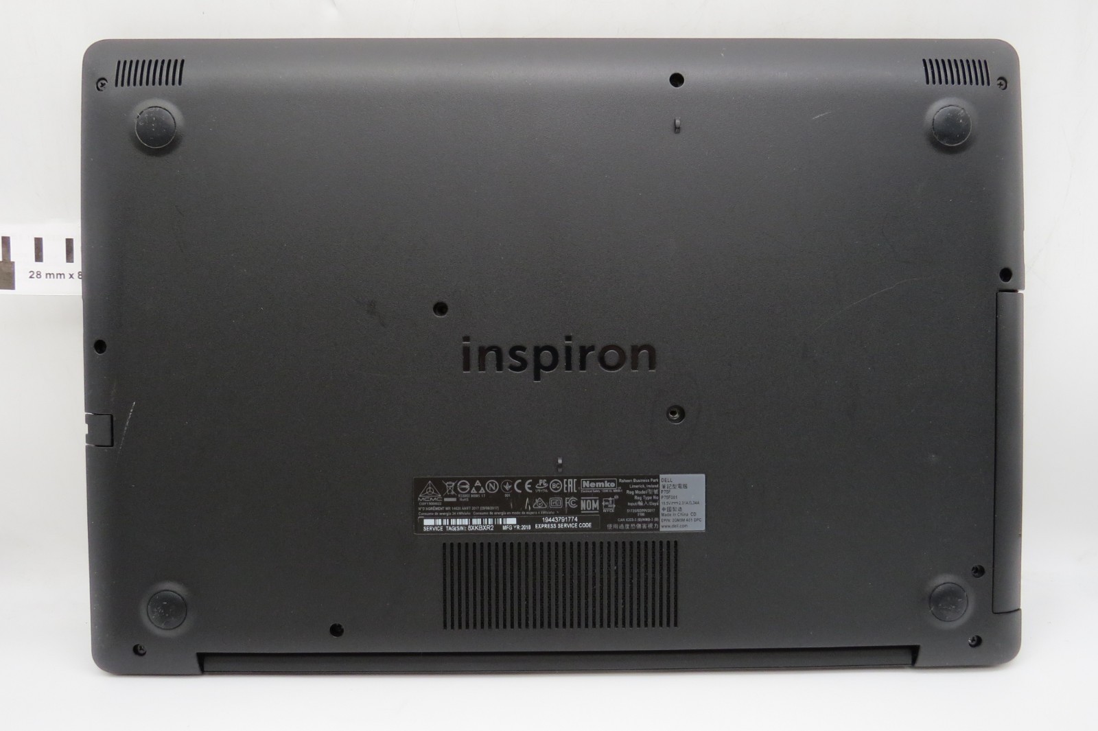 Dell Inspiron 15 5000-15.6″-i3-8130U@2.2GHz-12GB RAM-NO STRG-NO OS *READ*