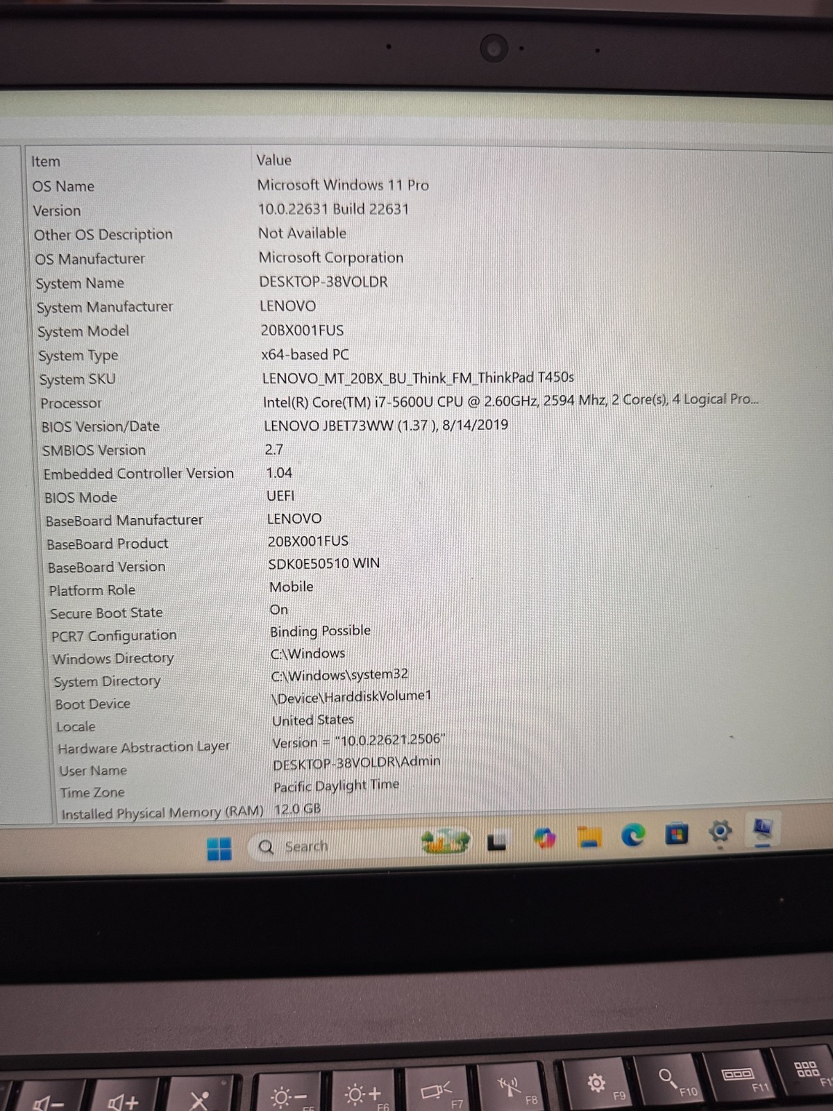 Lenovo T450s Laptop (ThinkPad) – Type 20BX #16