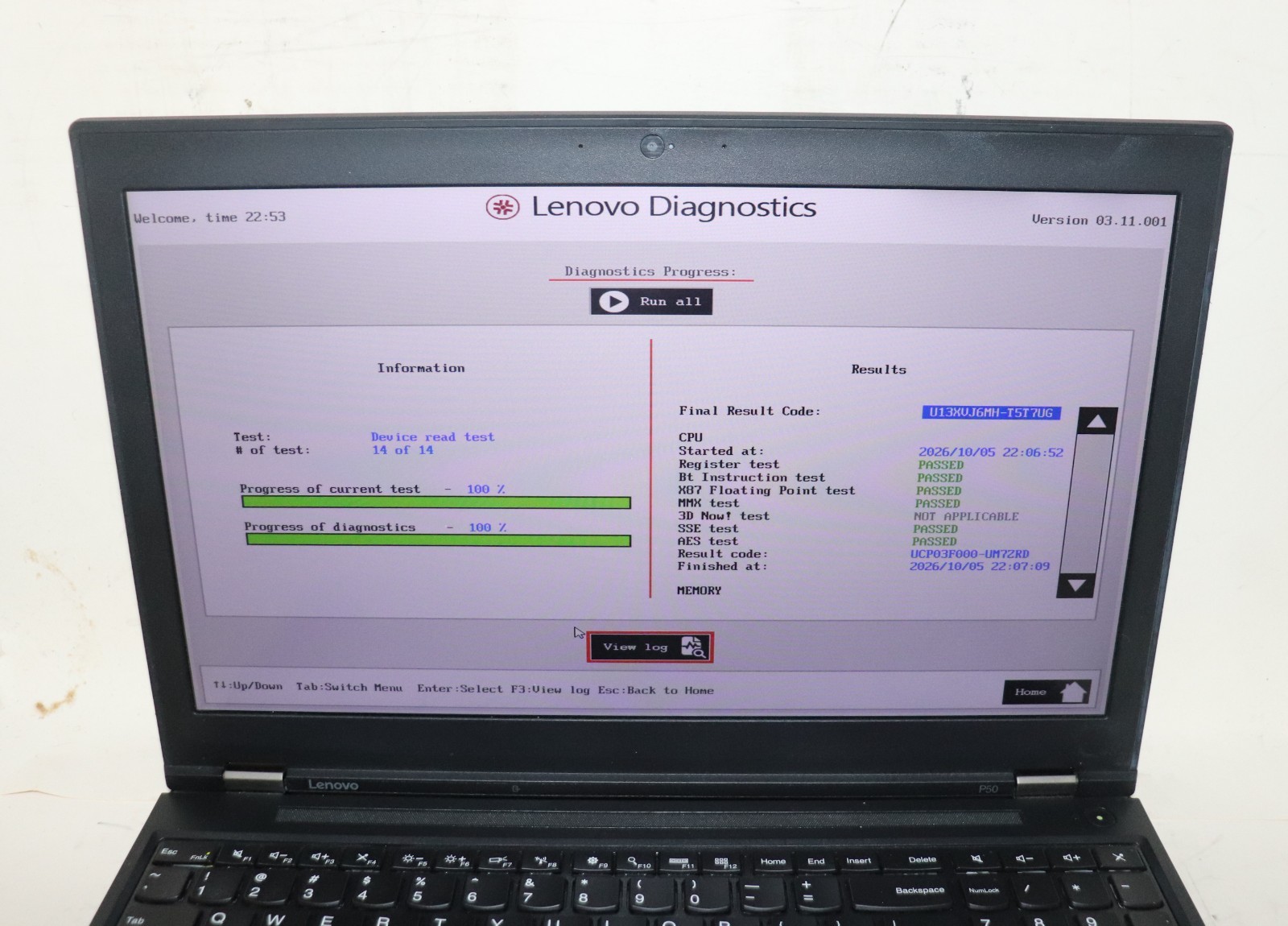Lenovo ThinkPad P50|Intel core i7@2.60 GHz|32GB RAM|512GB SSD|WIN10.Prof|NVIDIA
