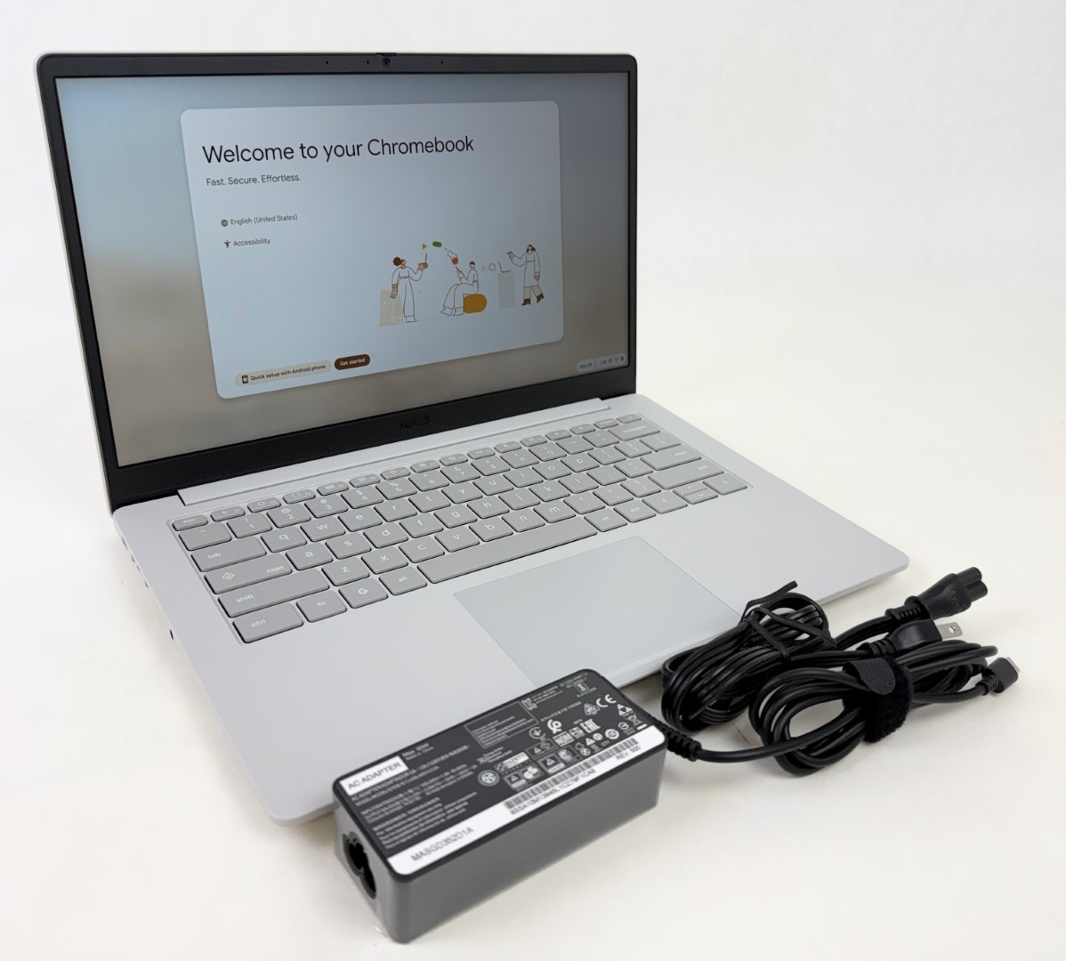 ASUS CX14 14″ FHD Touch Celeron N4500 8GB 128GB eMMC Chromebook CX1405CKA-IS88FT