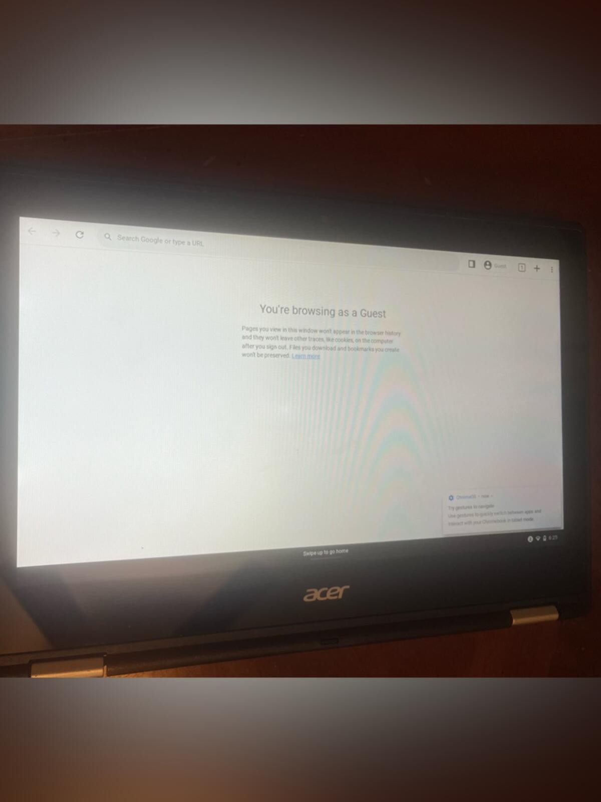Acer Chromebook Spin 11 C738T-C8Q2 Touchscreen 2-in-1 Laptop w/ Charger & Case