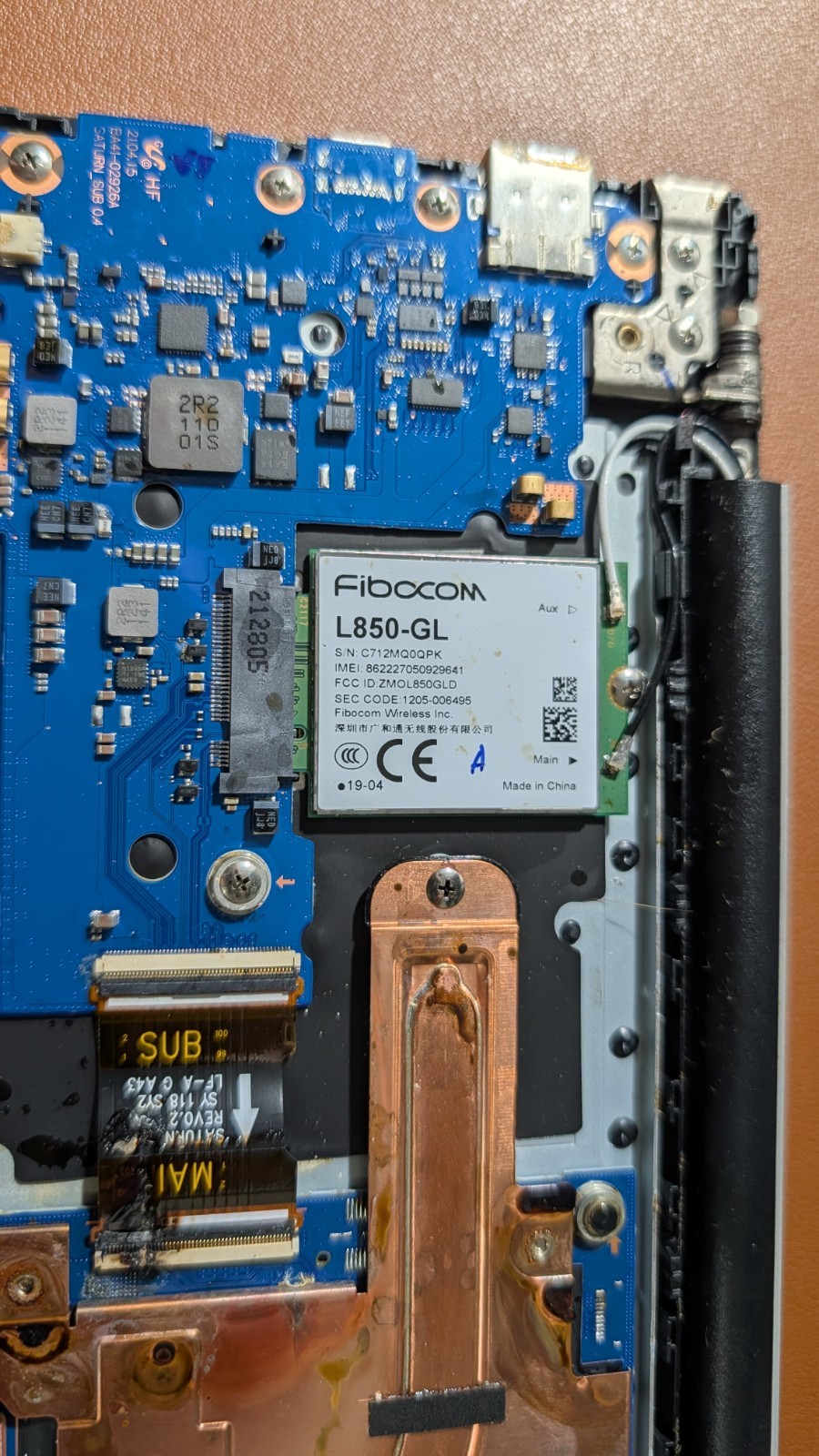 Samsung Galaxy Chromebook Go 14″ celeron *parts only* water damage