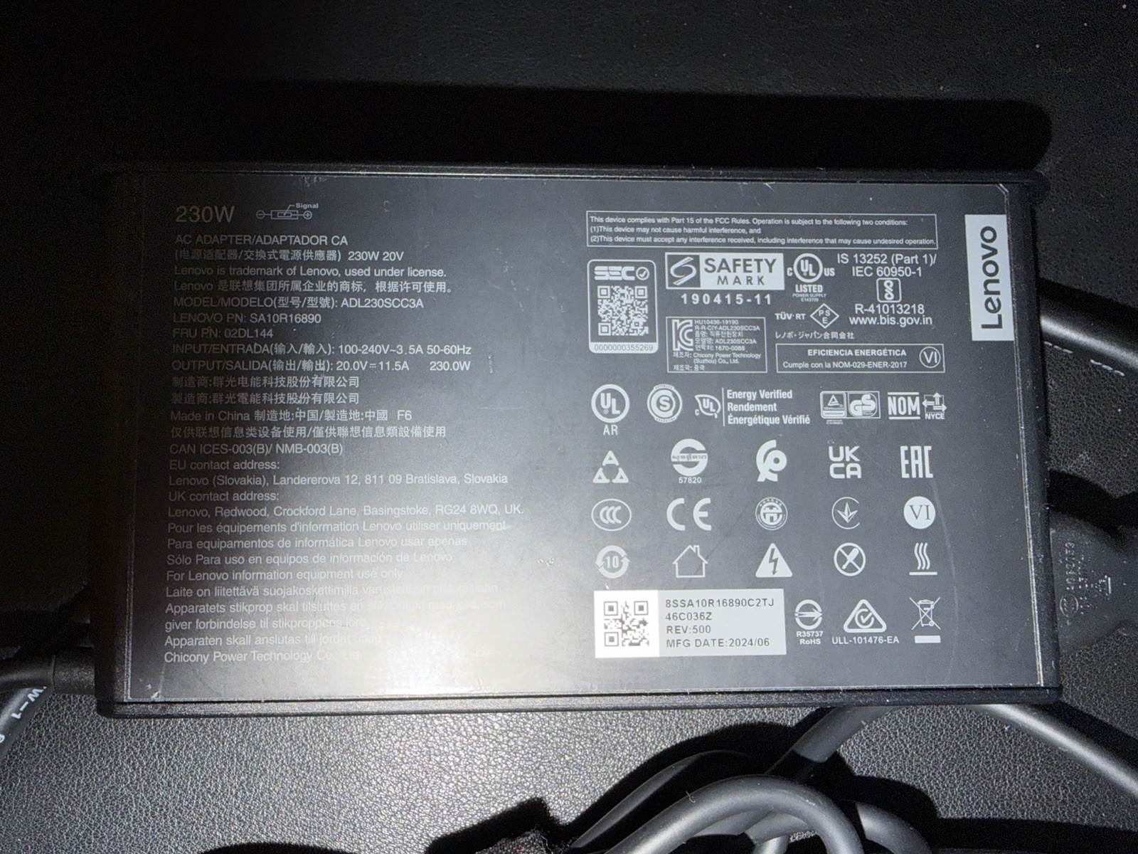 Lenovo Legion 5 16IRX9 Laptop 16″, I9-14900HX, RTX 4060, 32GB RAM, 1TB SSD