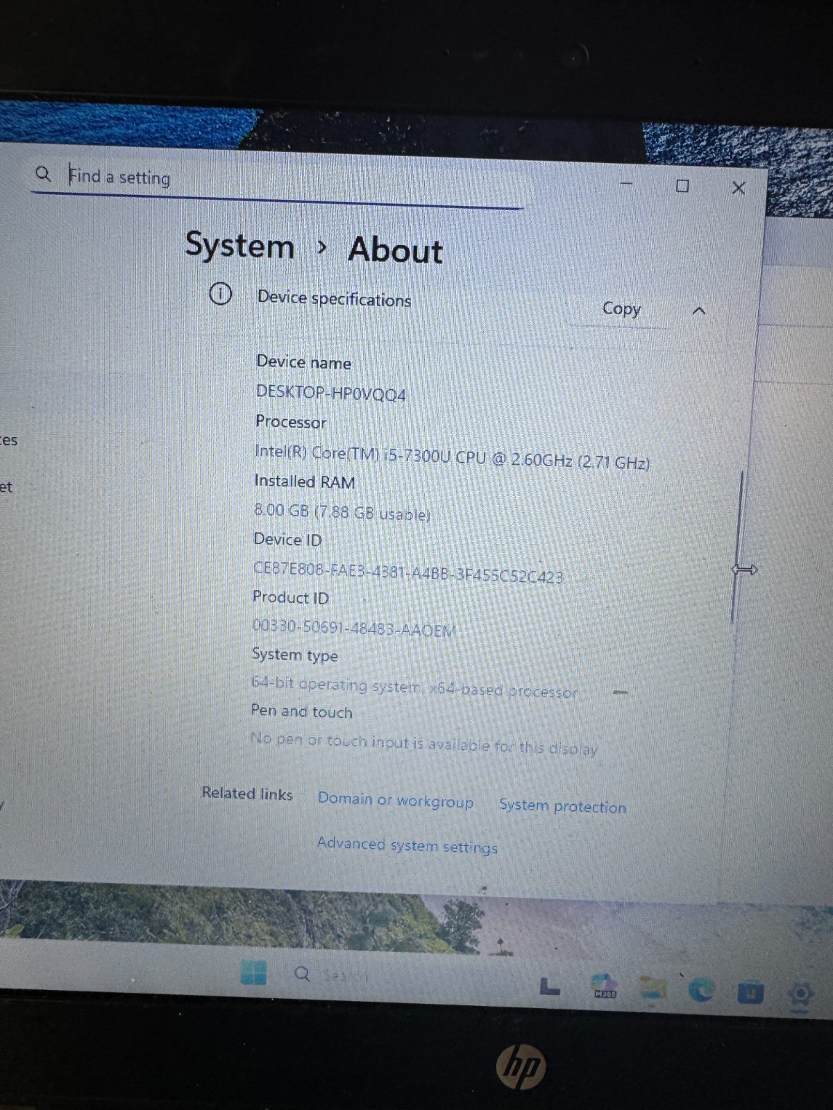 HP ProBook 640 G3 Core I5-7300 128GB SSD 8GB RAM Laptop *Read #5532