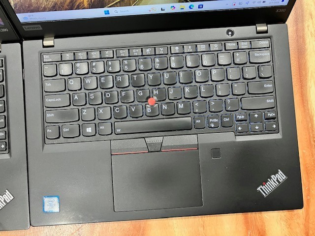 (LOT of 2) Lenovo ThinkPad X390 i5-8365U 16GB 256GB NVMe Windows 11 Pro