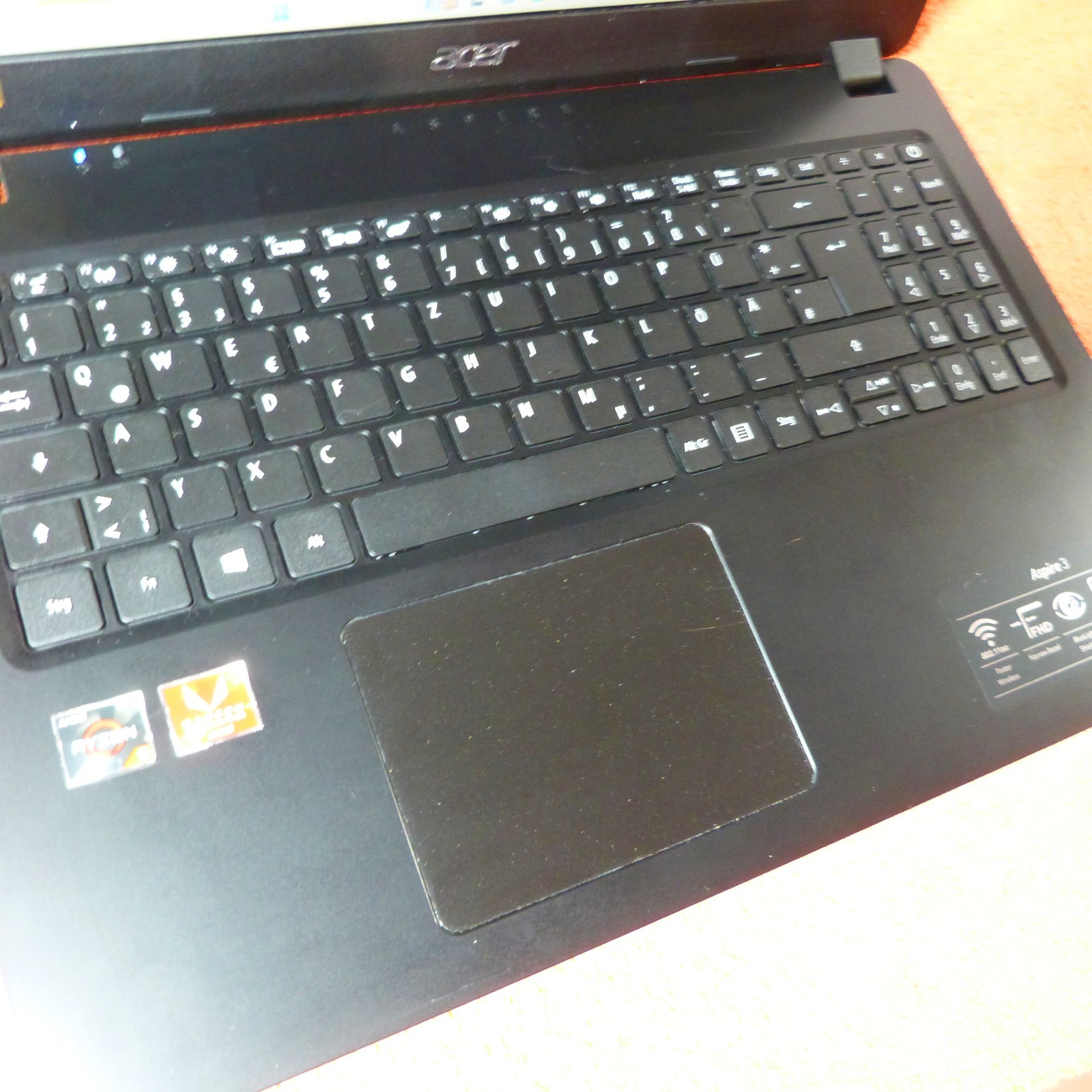 Acer A315 15″ FULLHD Ultrabook l SSD Windows 11 Pro 64l Ryzen 5 AMD I HDMI