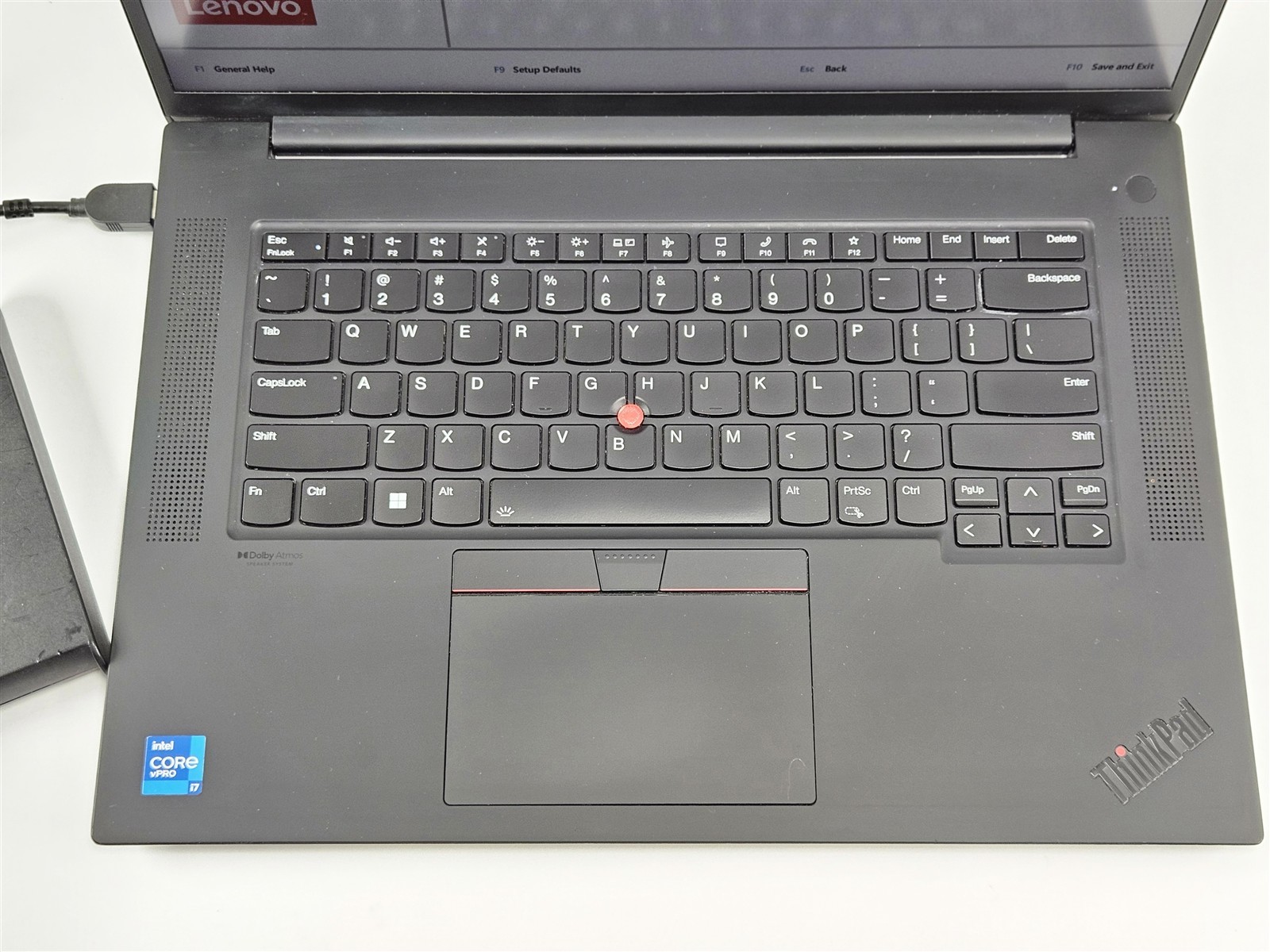 Lenovo ThinkPad P1 16″ Gen 4 Intel Core i7-11850H 32GB RAM 1TB SSD No Battery