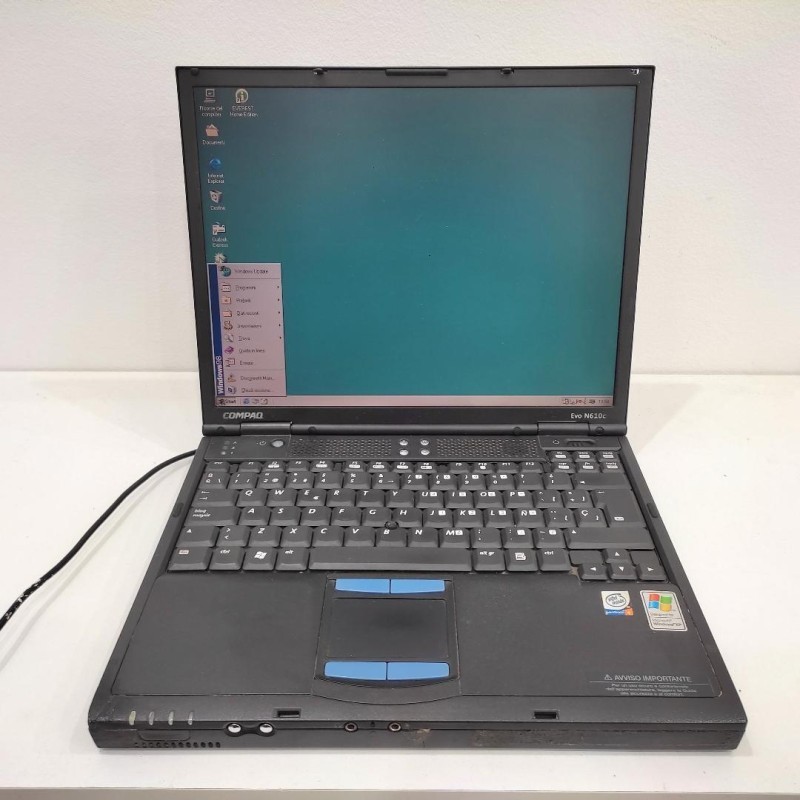 Notebook PC Laptop DOS Windows 98 Connect Serial Port rs232 Pentium 4 22010