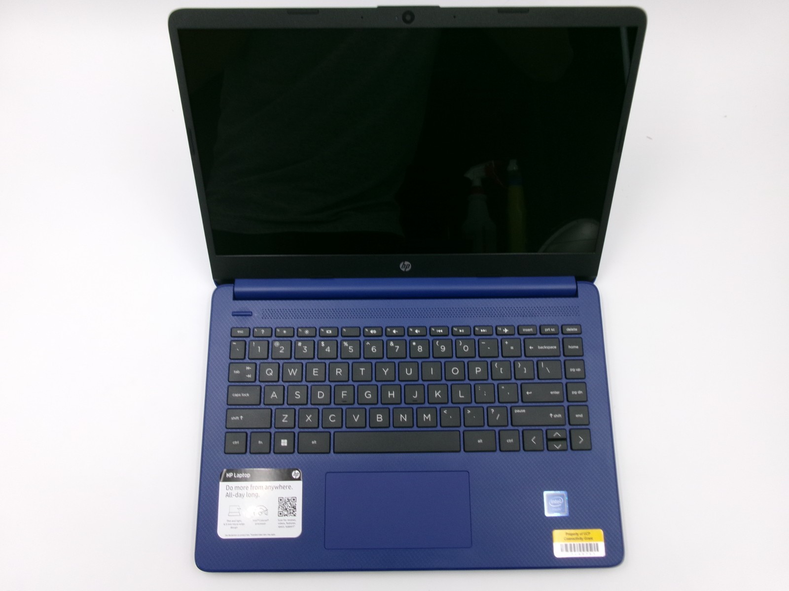HP 14-DQ0055DX Blue Intel Celeron N4120 16GB 64GB eMMC Windows 10