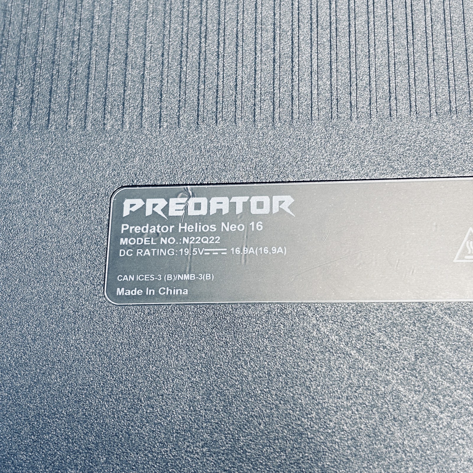 Acer Predator Helios Neo 16 Win 11 i7-13700HX 2.1Ghz 16GB RAM 1TB SSD 16″