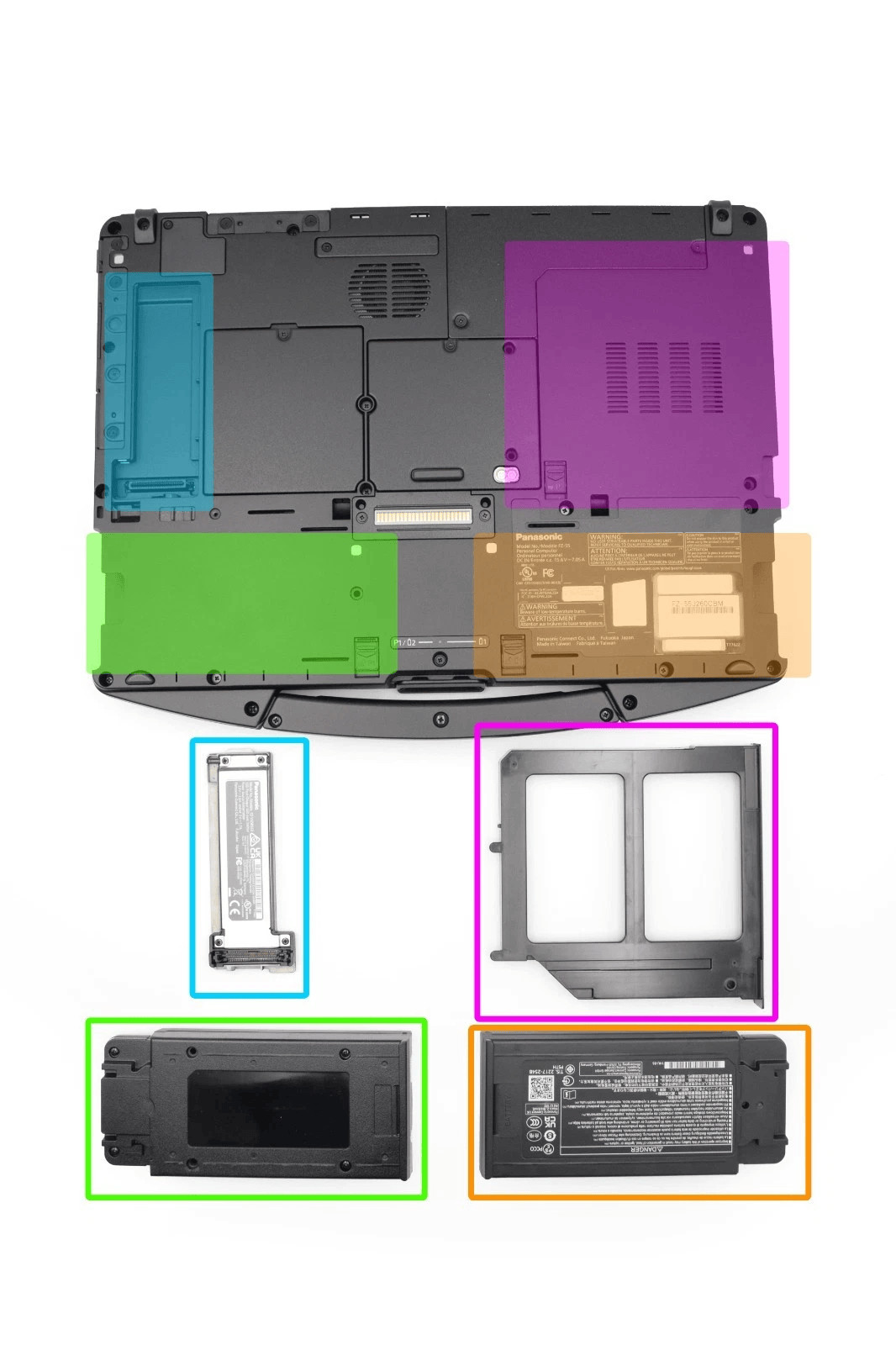Panasonic Toughbook FZ-55C1608VM