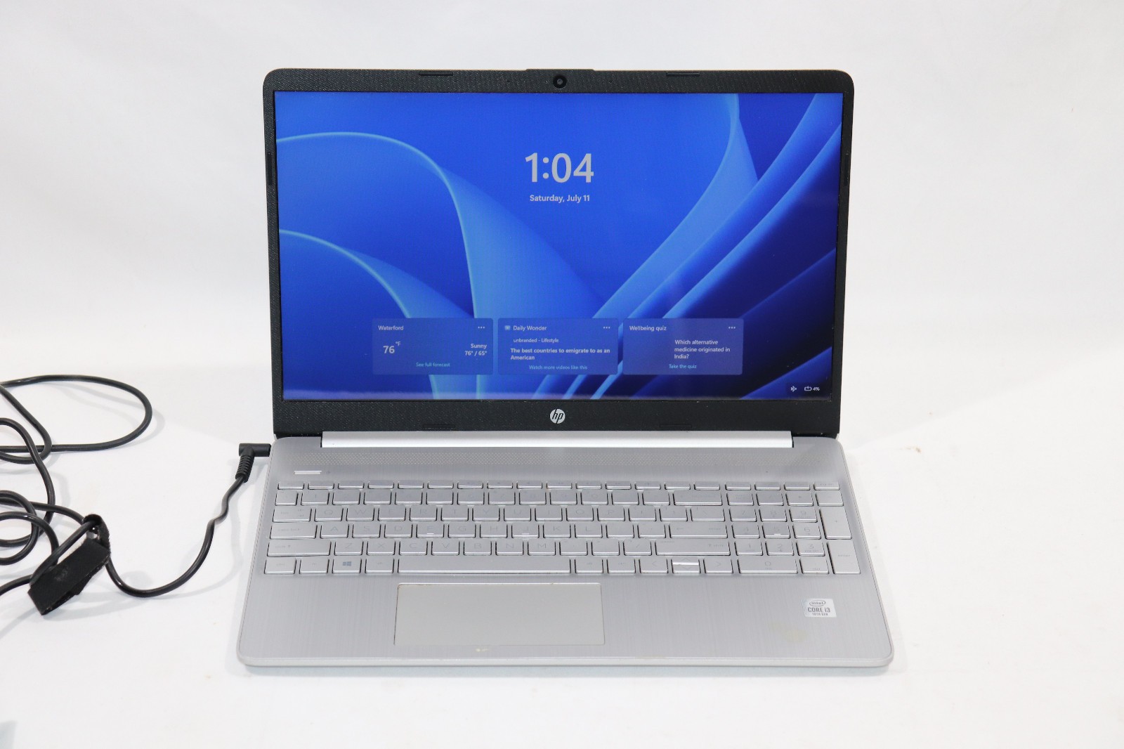HP 15.6″ 15-dy1031wm Intel i3-1005G1, 8GB RAM, 256GB SSD, Windows 11 Home