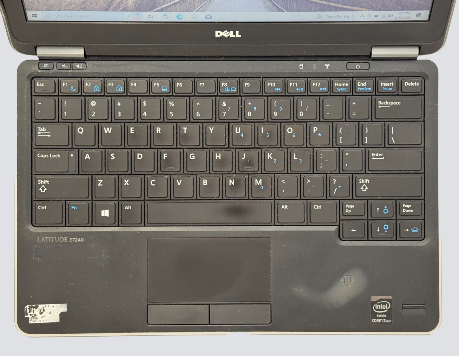 Dell Latitude E7240 i7-4600u 2.1GHz 8GB RAM 128GB SSD Win 10 Home