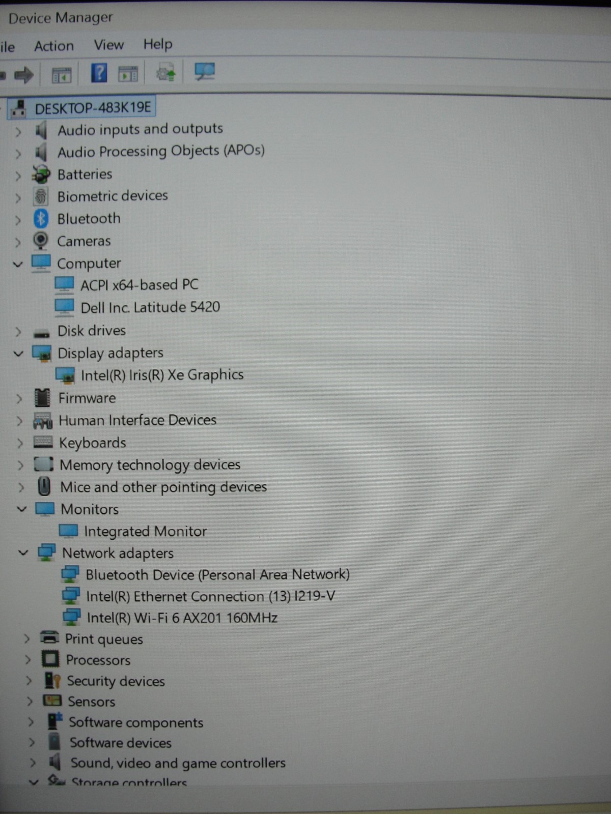 Dell Latitude 5420 14″ FHD i5-1135G7 2.4GHz 16GB RAM 256GB SSD Warranty 01/02/26