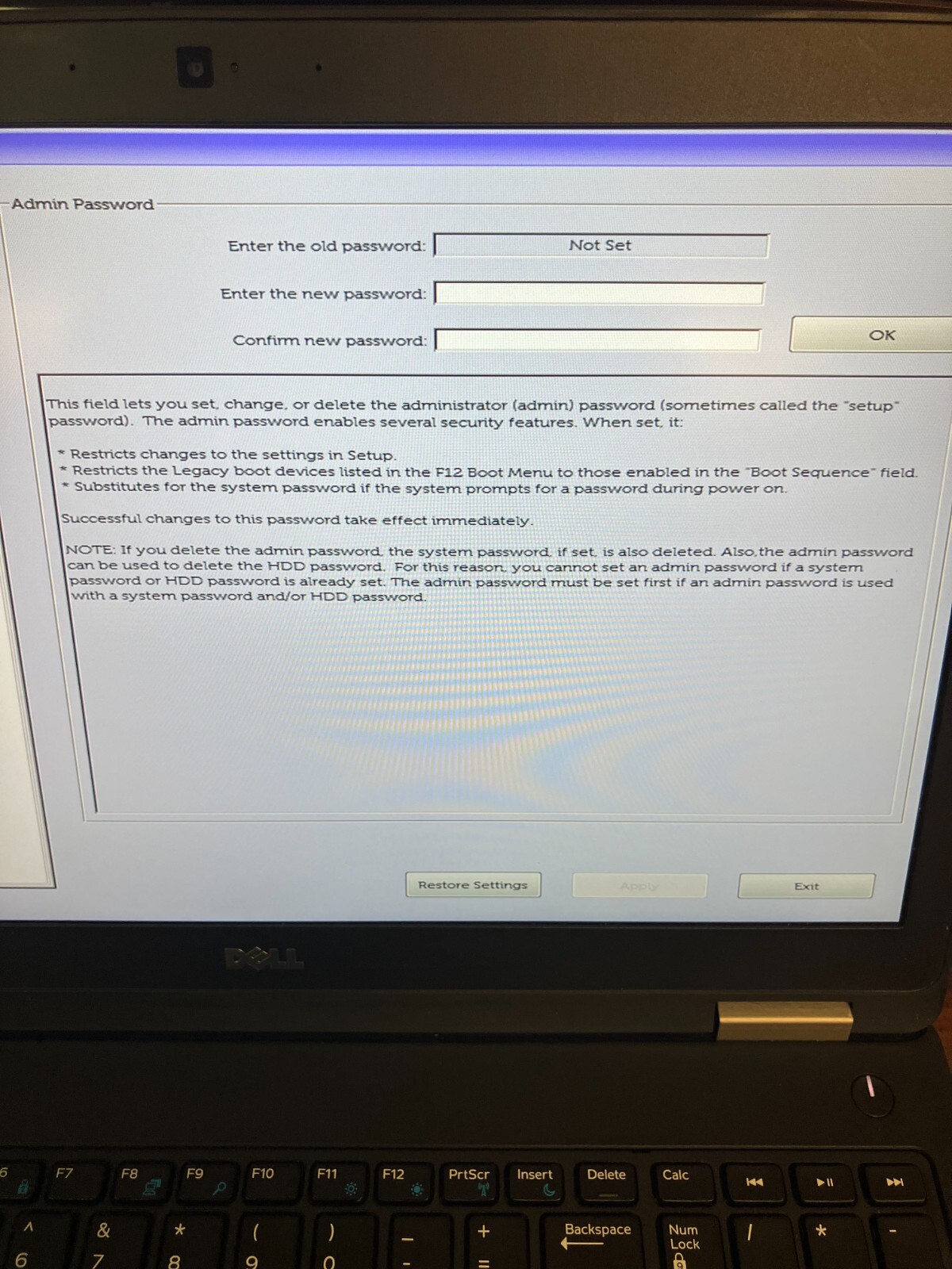 Dell Latitude E5570 Intel i7-6600U 2.60GHz NO RAM/HD/ FOR PARTS