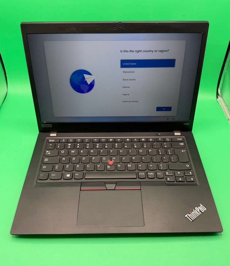 Lenovo ThinkPad X390 13″ Laptop i7-8565U 1.80GHz 8GB RAM 256GB SSD Win 11 Pro
