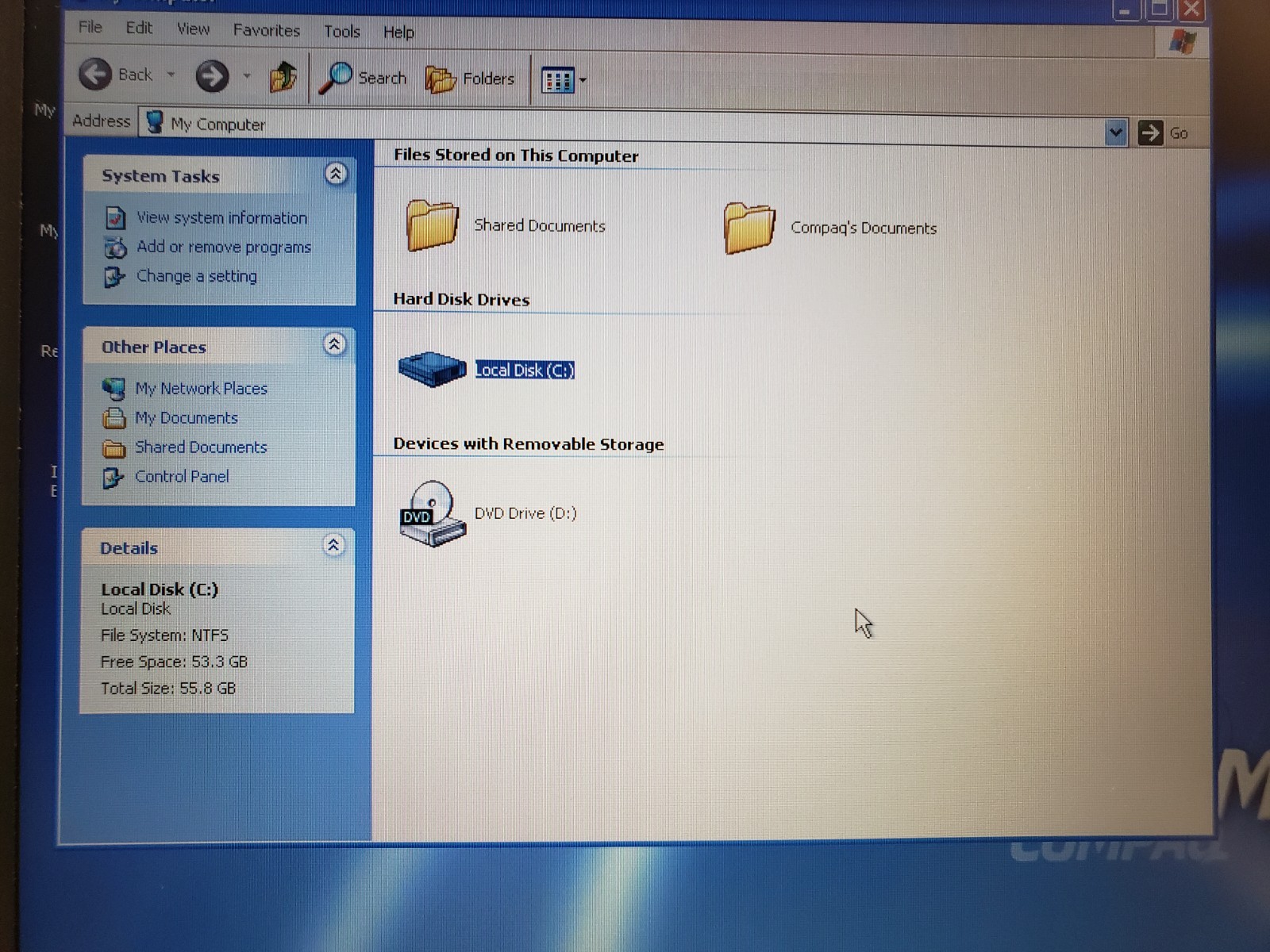 Vintage Compaq EVO N610C Laptop Pentium 4 1.8GHz 768MB 60GB WinXP Pro SP2