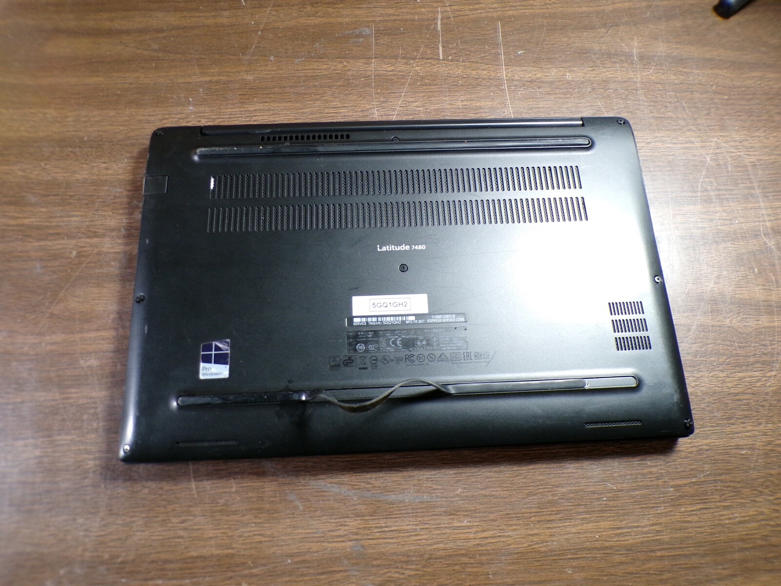 DELL LATITUDE 7480 INTEL CORE i7 7600U 2.80GHZ 8GB RAM **NO HD/ NO CADDIE