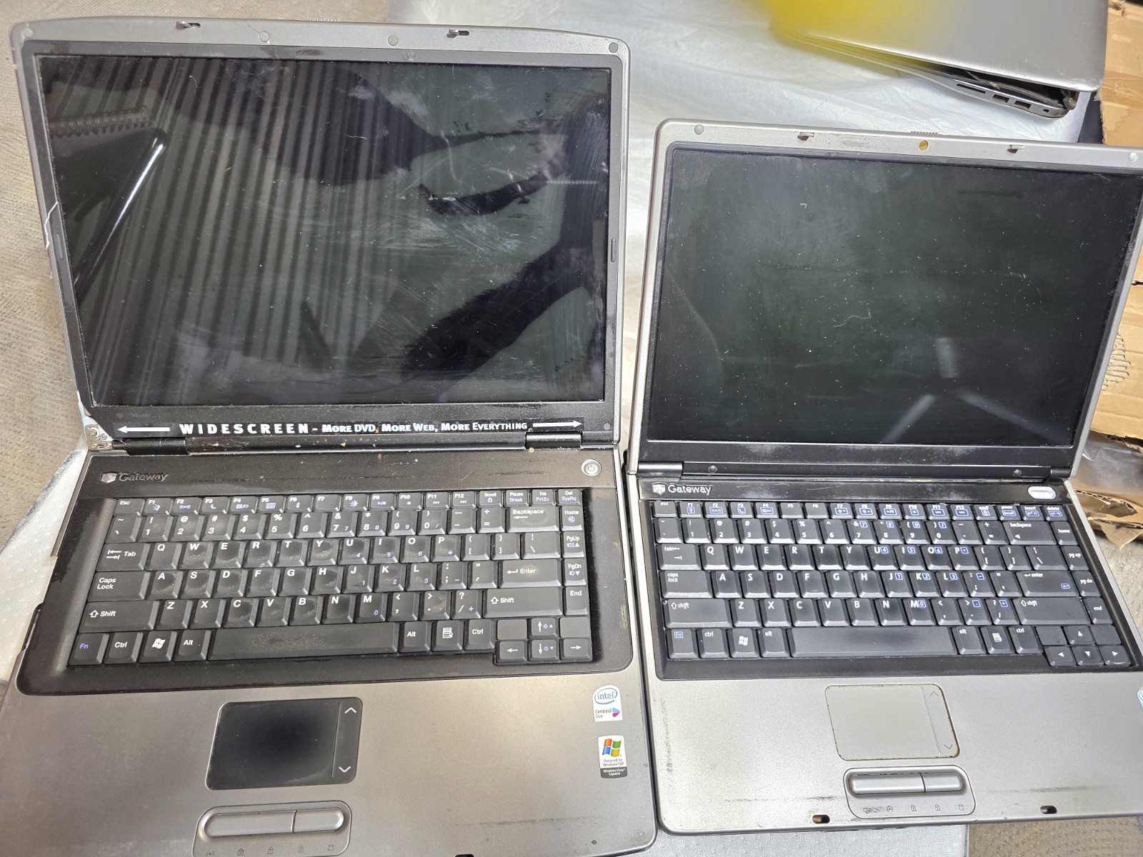 7 LOT Laptop PARTS & REPAIR Asus DELL GATEWAY HP