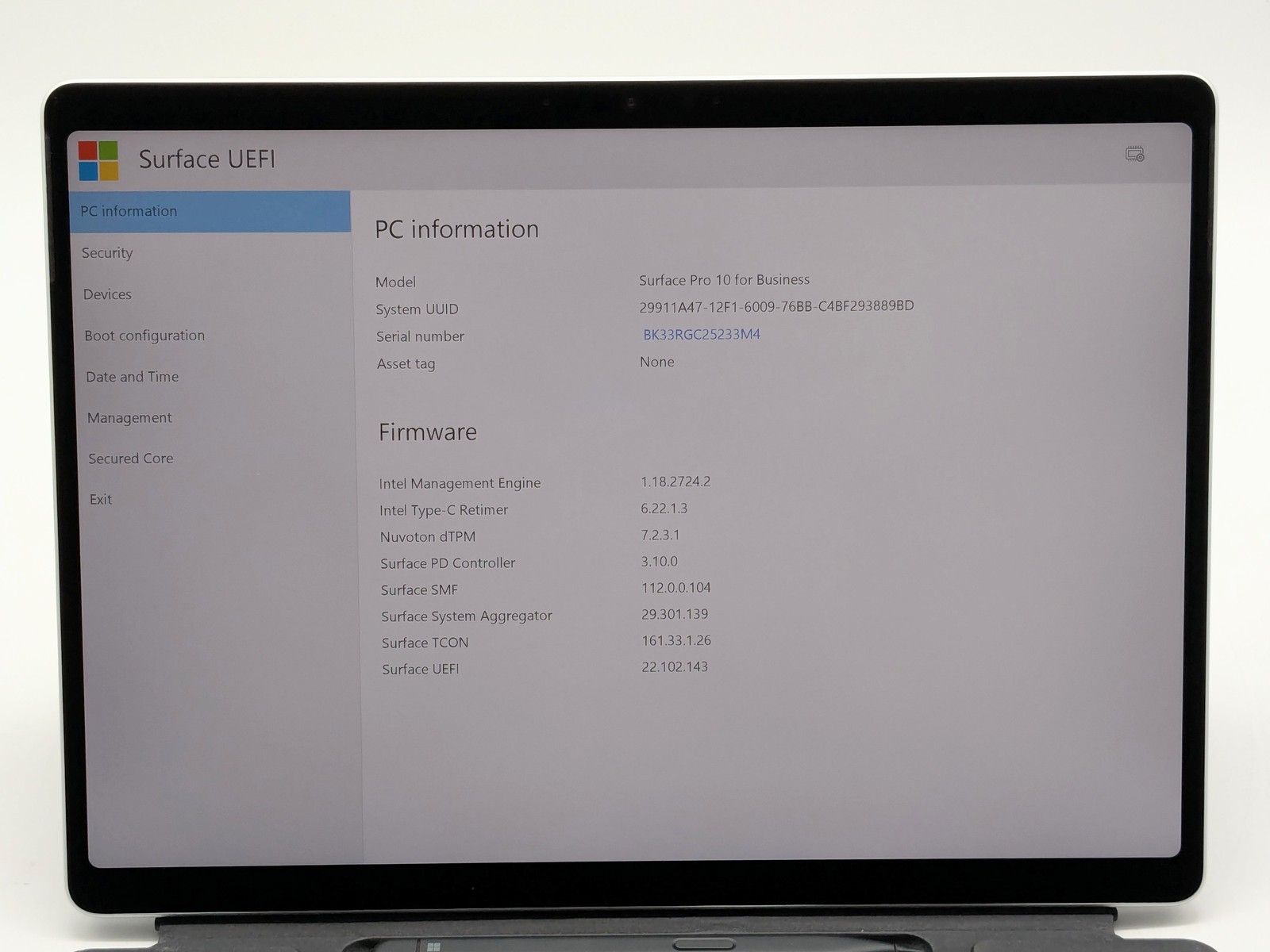 Microsoft Surface Pro 10 2-in-1 13″ ULTRA 5 135U 256GB SSD 8GB W11P 120Hz