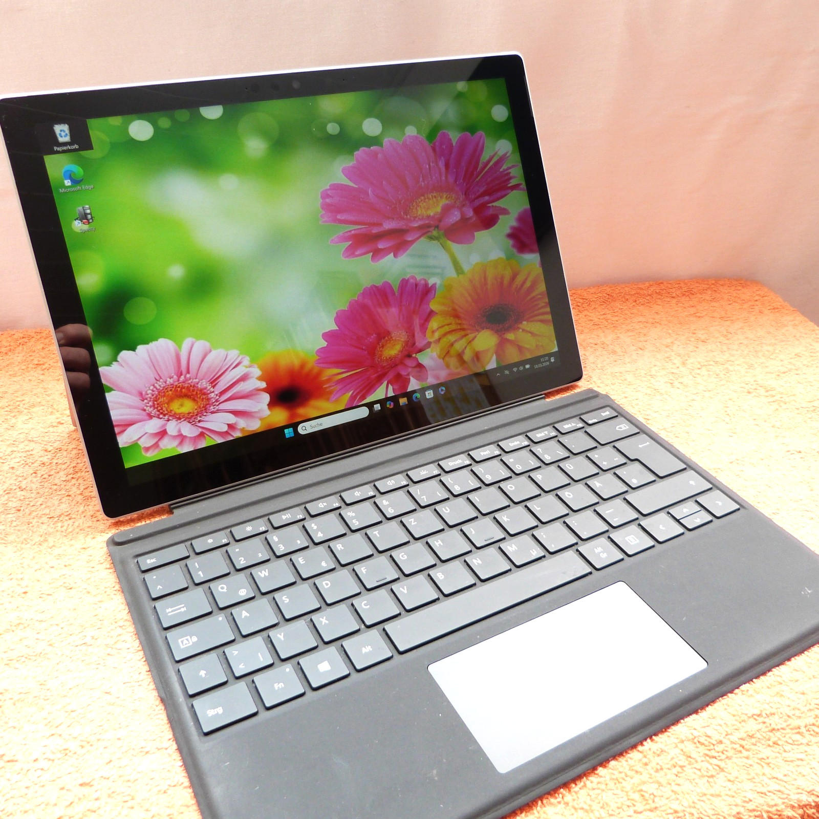 XXL LOT MS Surface Pro 7 Convertible l 12″ 2K TOUCH Windows 11 SSD 10Gen i5