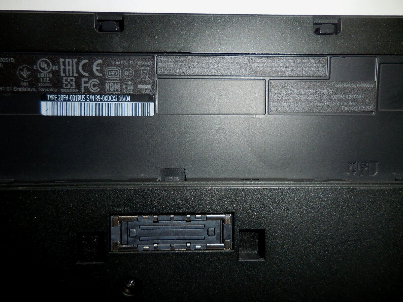 Lenovo ThinkPad T560 Intel Core i5-6300U 2.40GHz 8GB RAM, 250GB SSD, NO OS