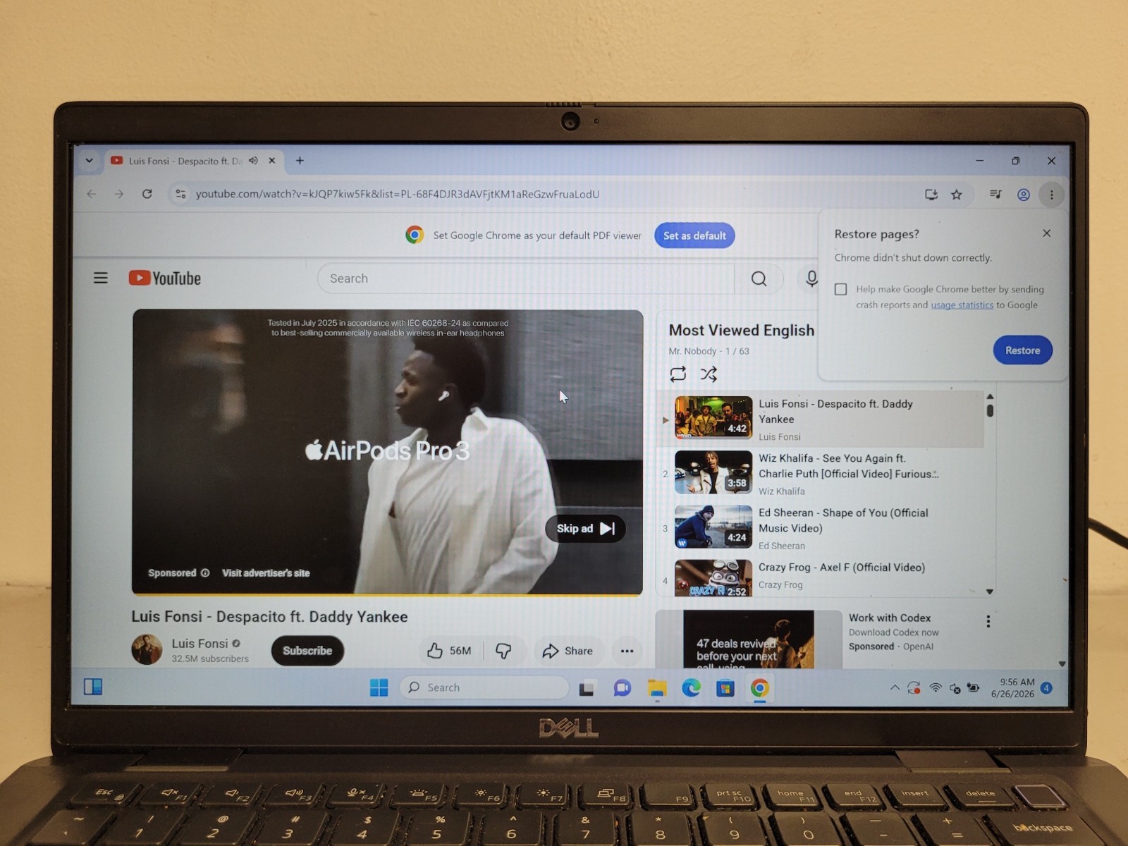 Dell latitude 7430 14″ i5-1245u 1.6ghz 16gb onboard ram no ssd used READ 2CHG3T3