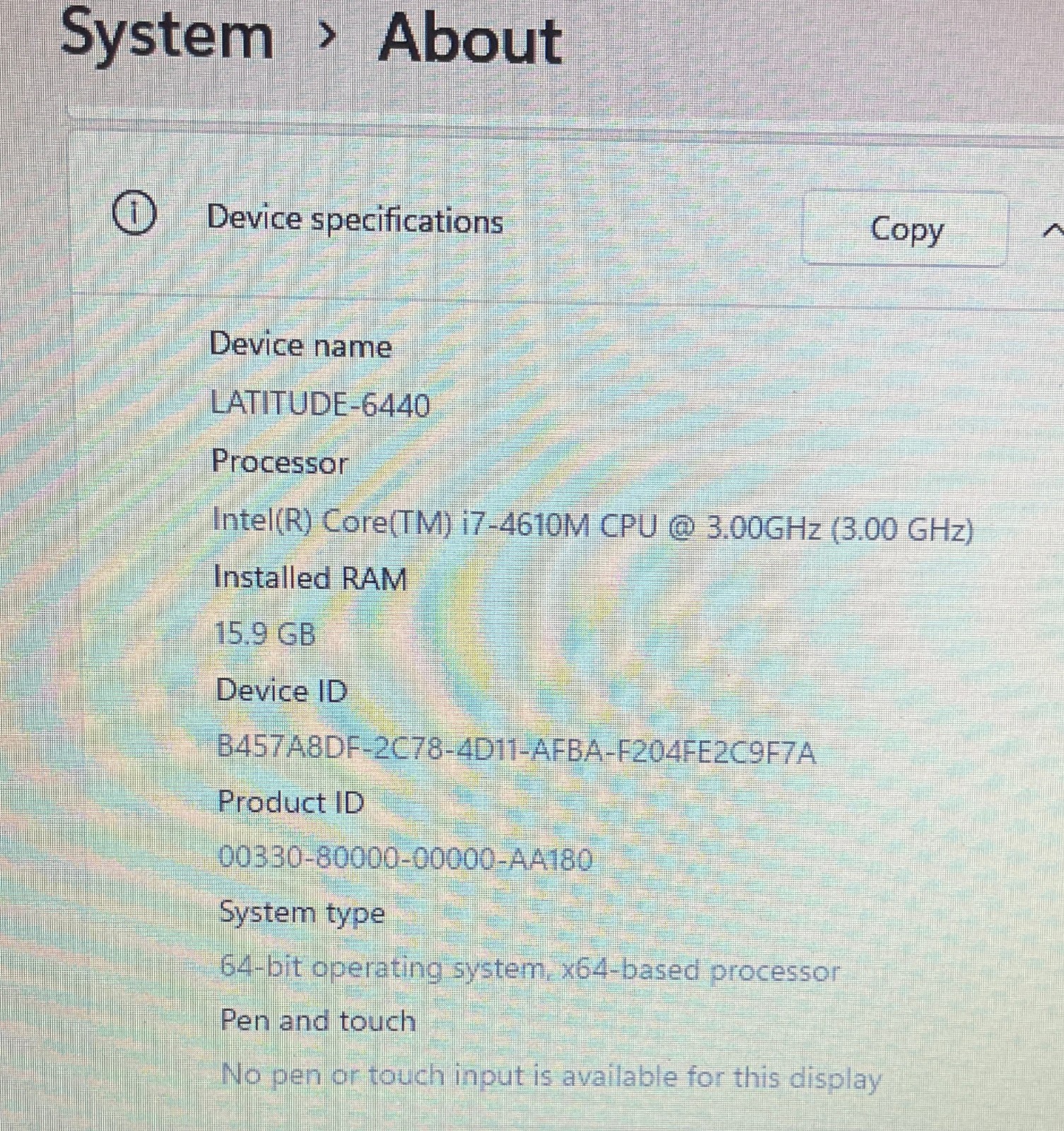 Dell E6440 14″ Laptop Core i7 16GB/256gb+1tb SDXC/Win11 Pro 25H2+Office 2021-2