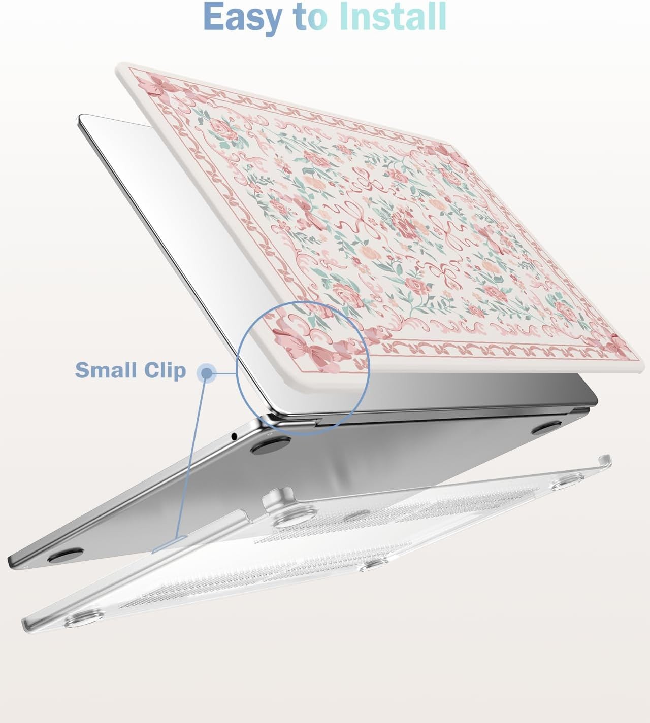 MacBook Air 13.6 inch Case 2025 2024-2022 Release M3 M2 Model A3240 A3113 A2681