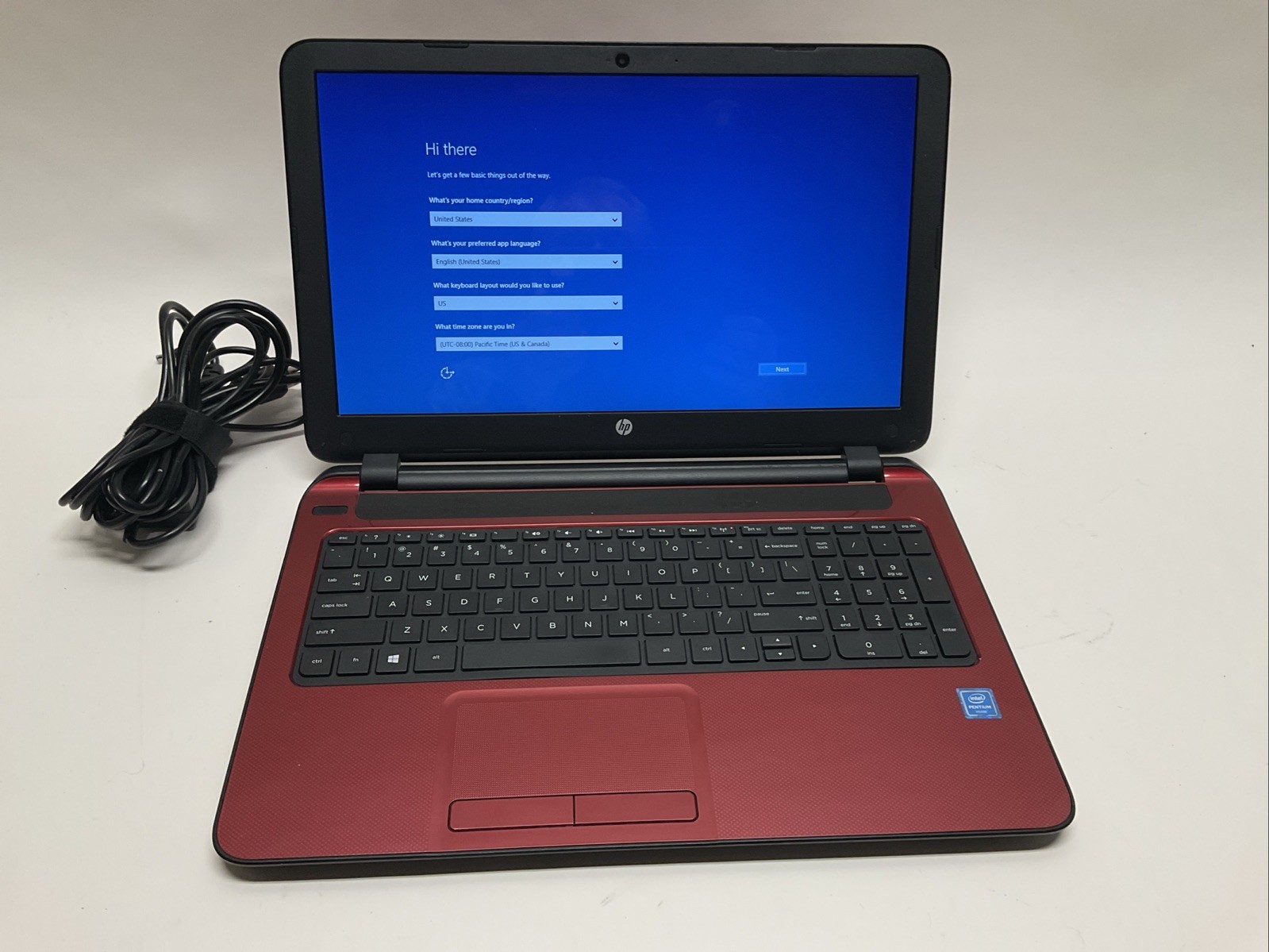Laptop HP 15-f272wm RAM 8GB HDD 500GB Windows 10