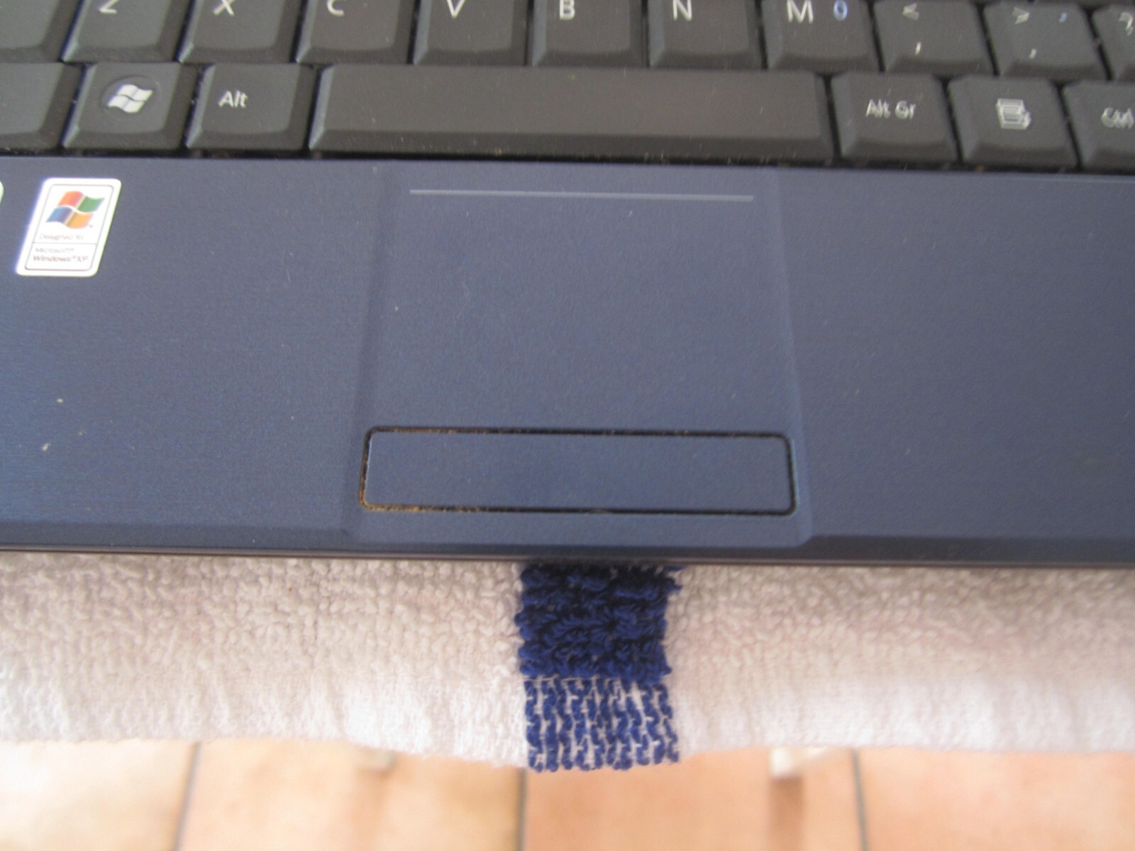 BLUE Acer Aspire One D150-1165 Laptop 1GBRAM 160GBHD GOOD SCREEN NoCORD – WORKS